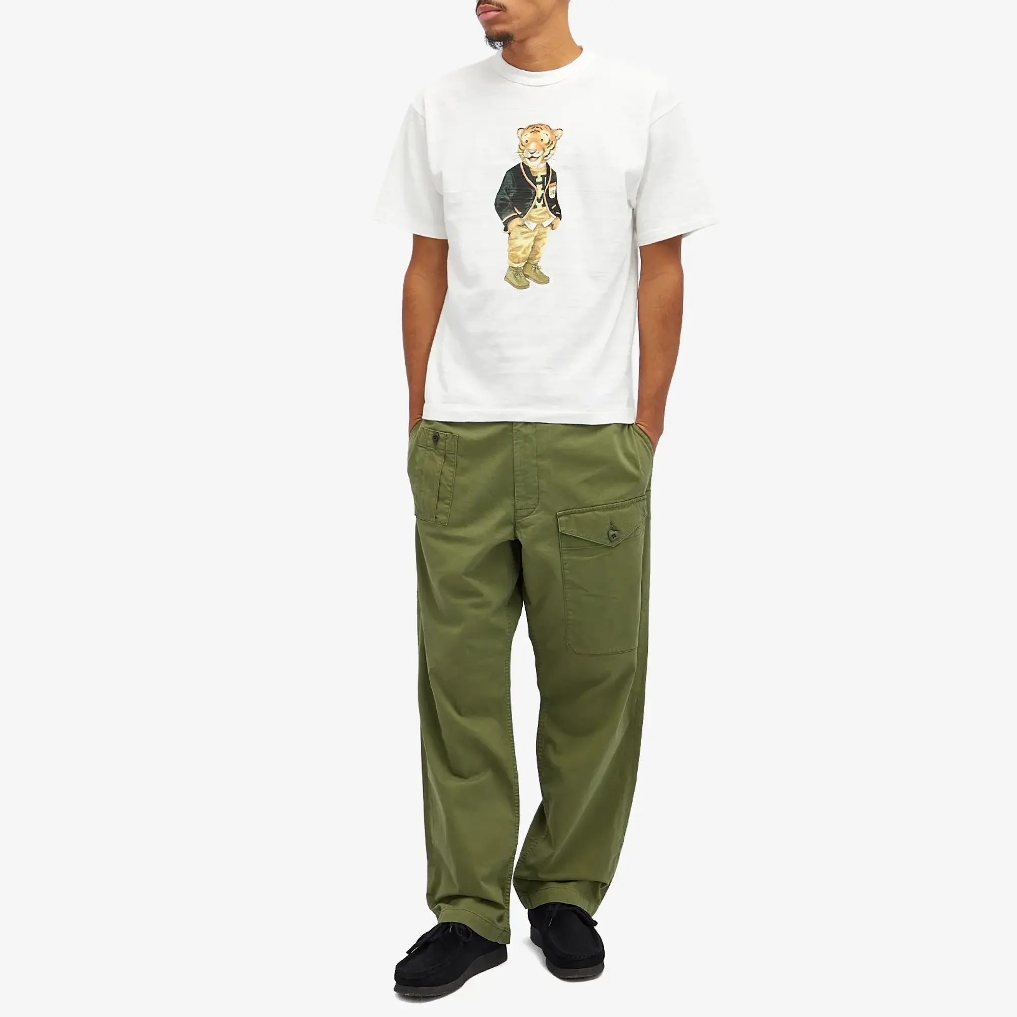 Human Made Men's Graphic T-Shirt #4 White