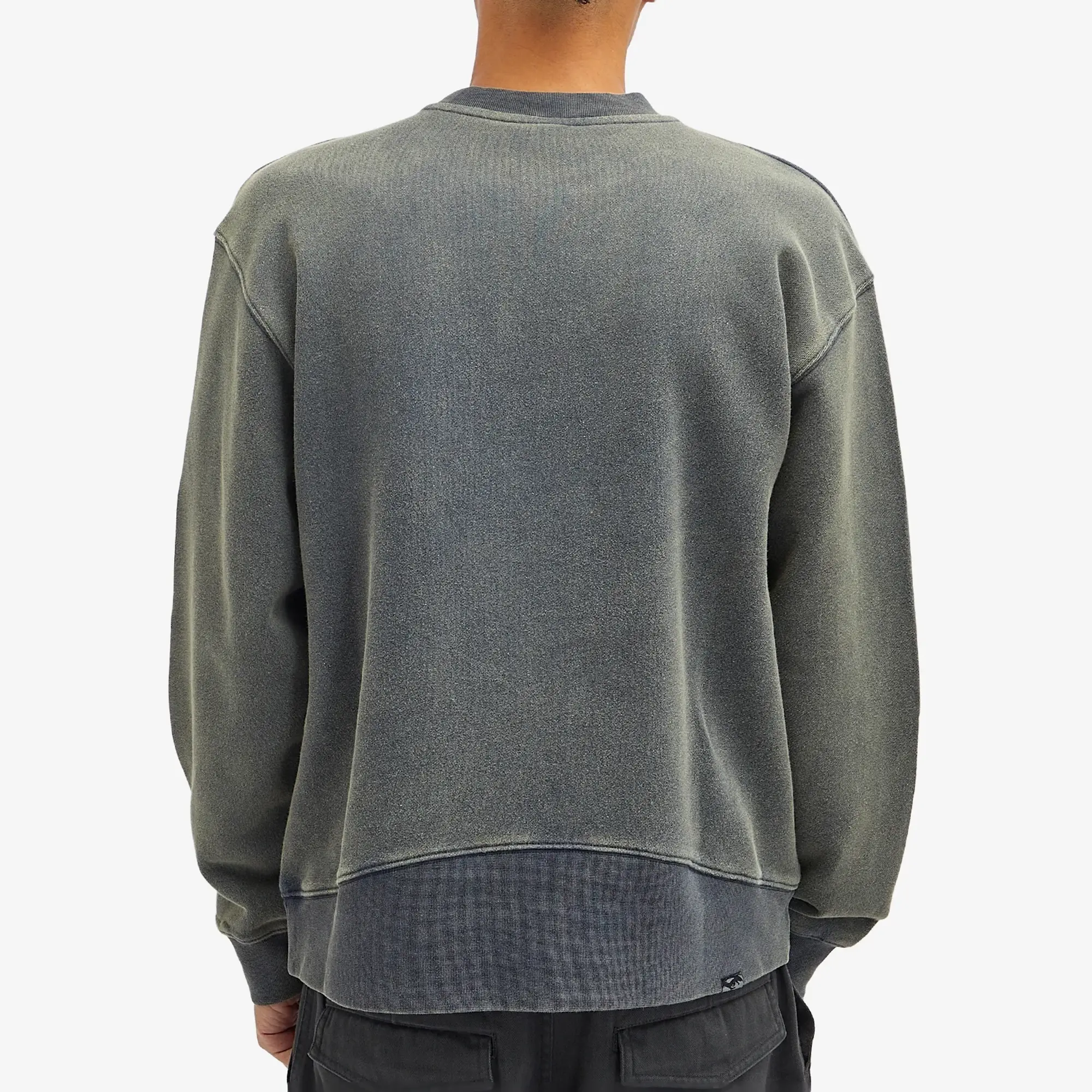 P.A.M. Men's Ellipse Crew Sweatshirt Sandwash True Blue