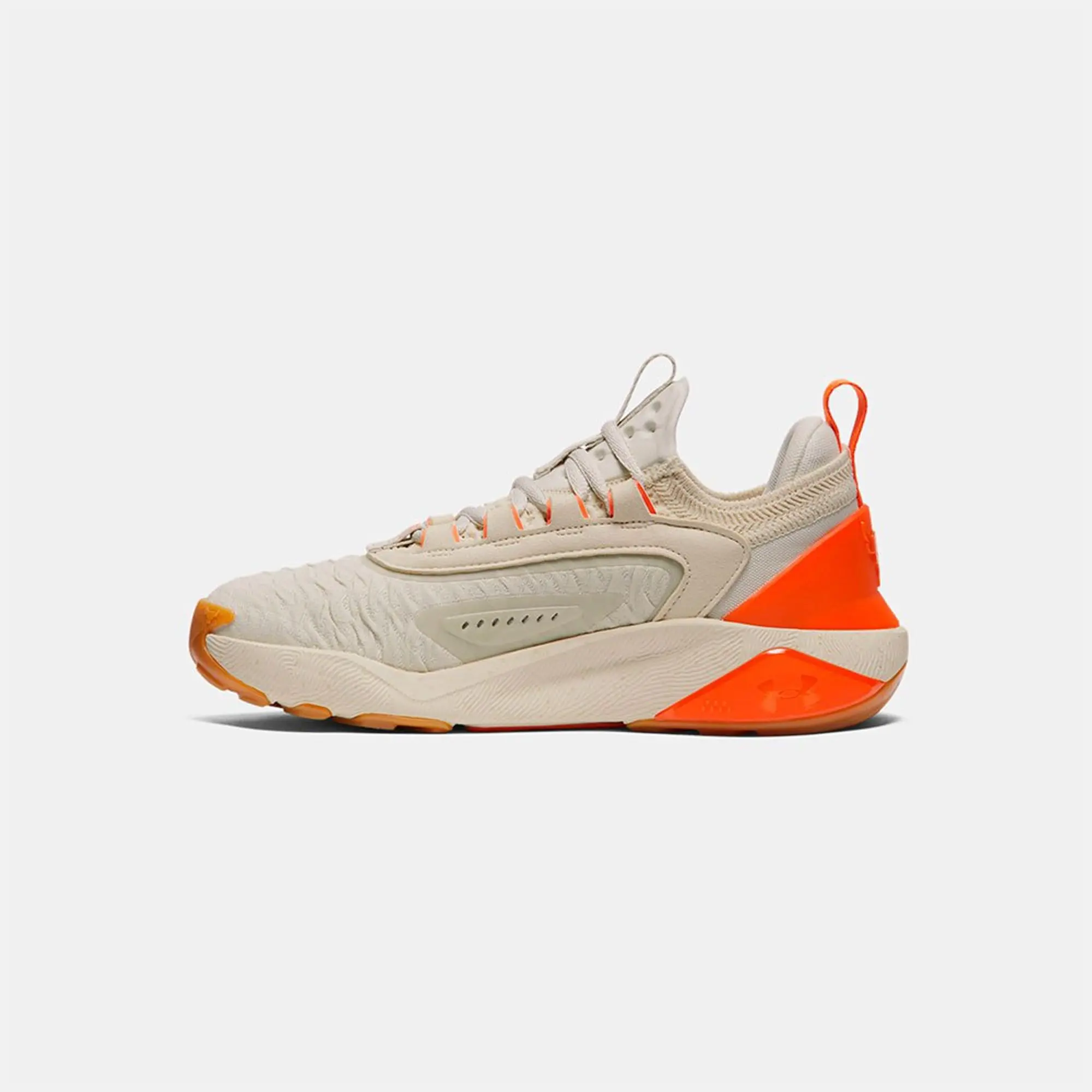 Under Armour Women's Project Rock 7 Training Shoes Silt / Silt / Team Orange 7.5