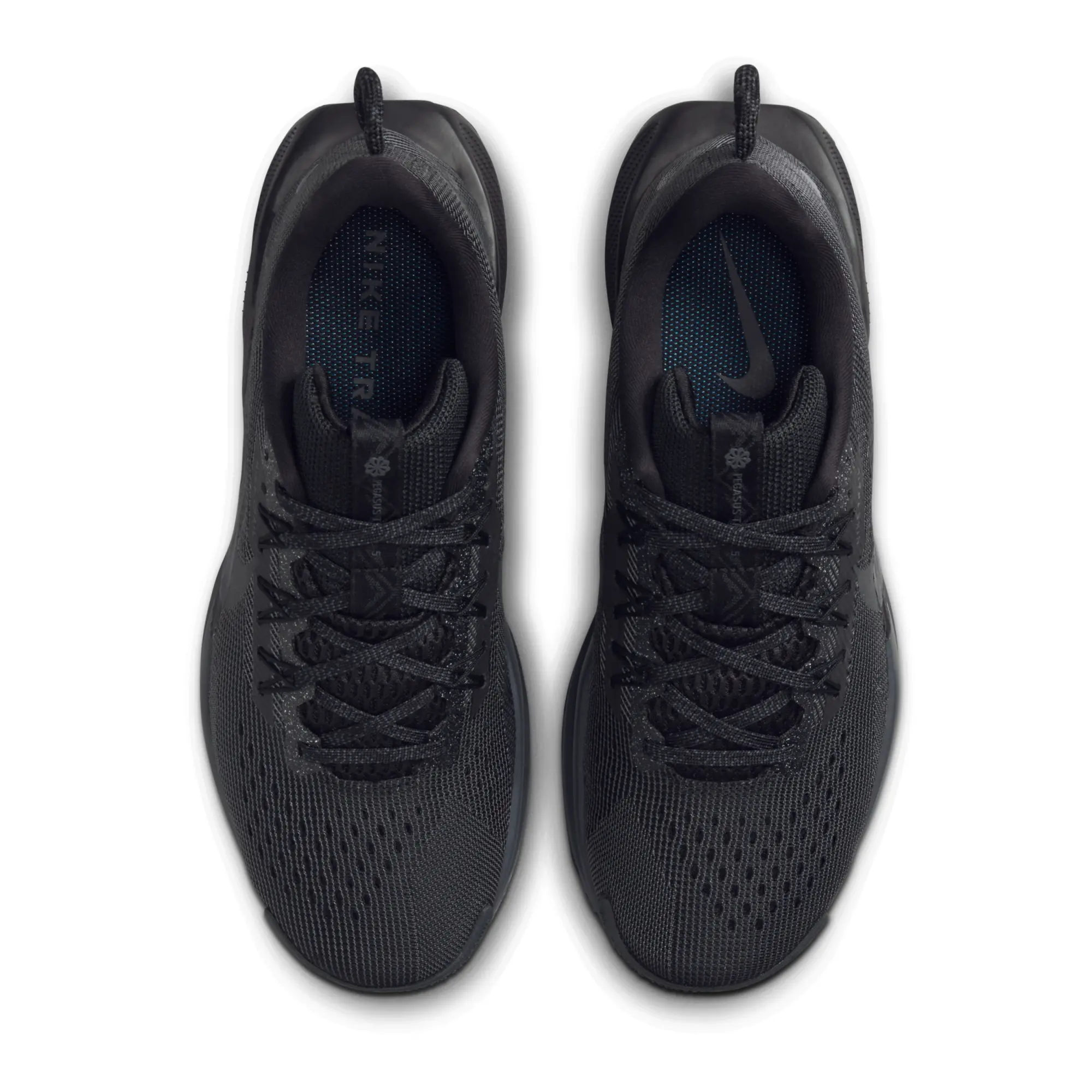 Nike Running Reactx Pegasus Trail 5 Trainers In Black