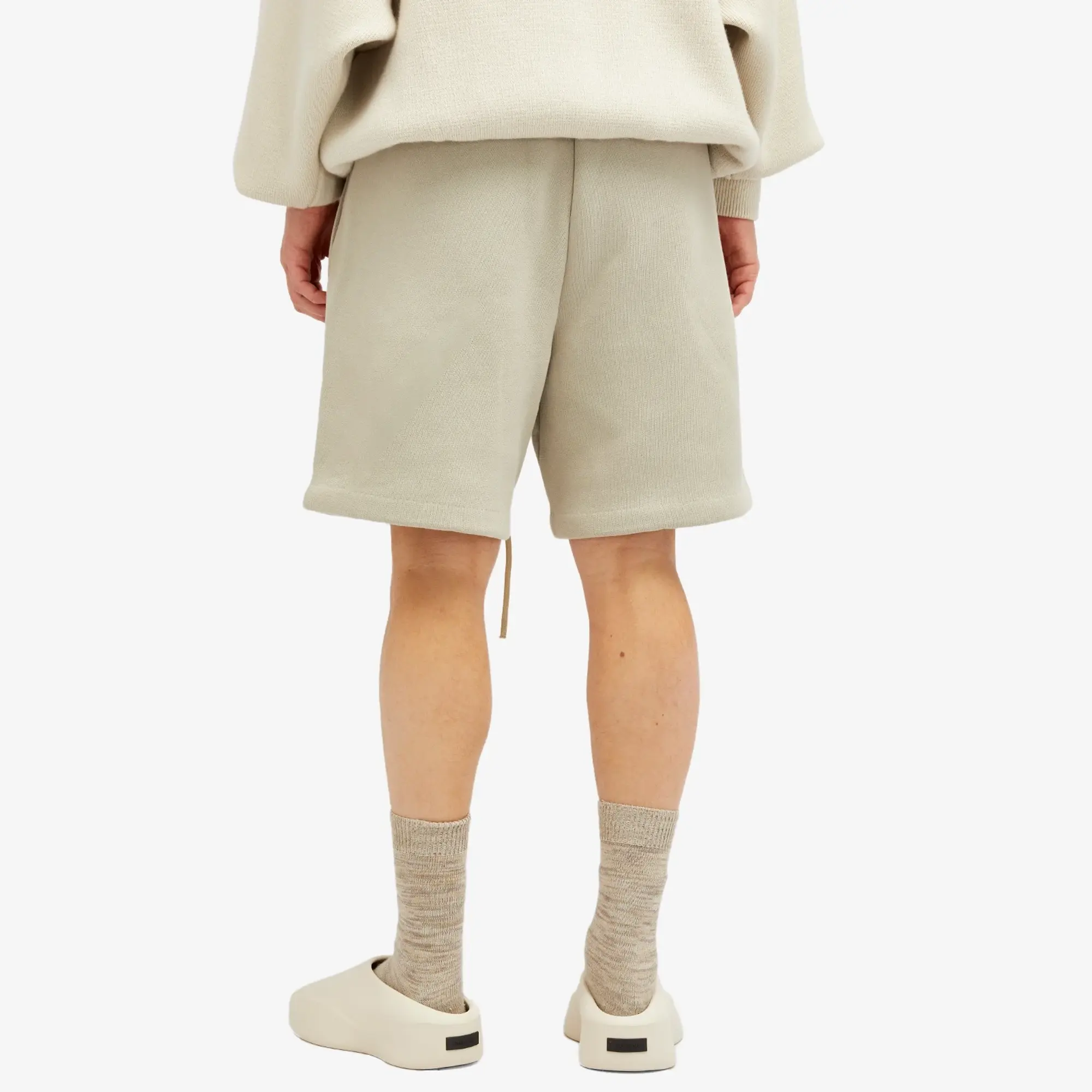 Fear of God Men's Relaxed Fleece Shorts Paris Sky