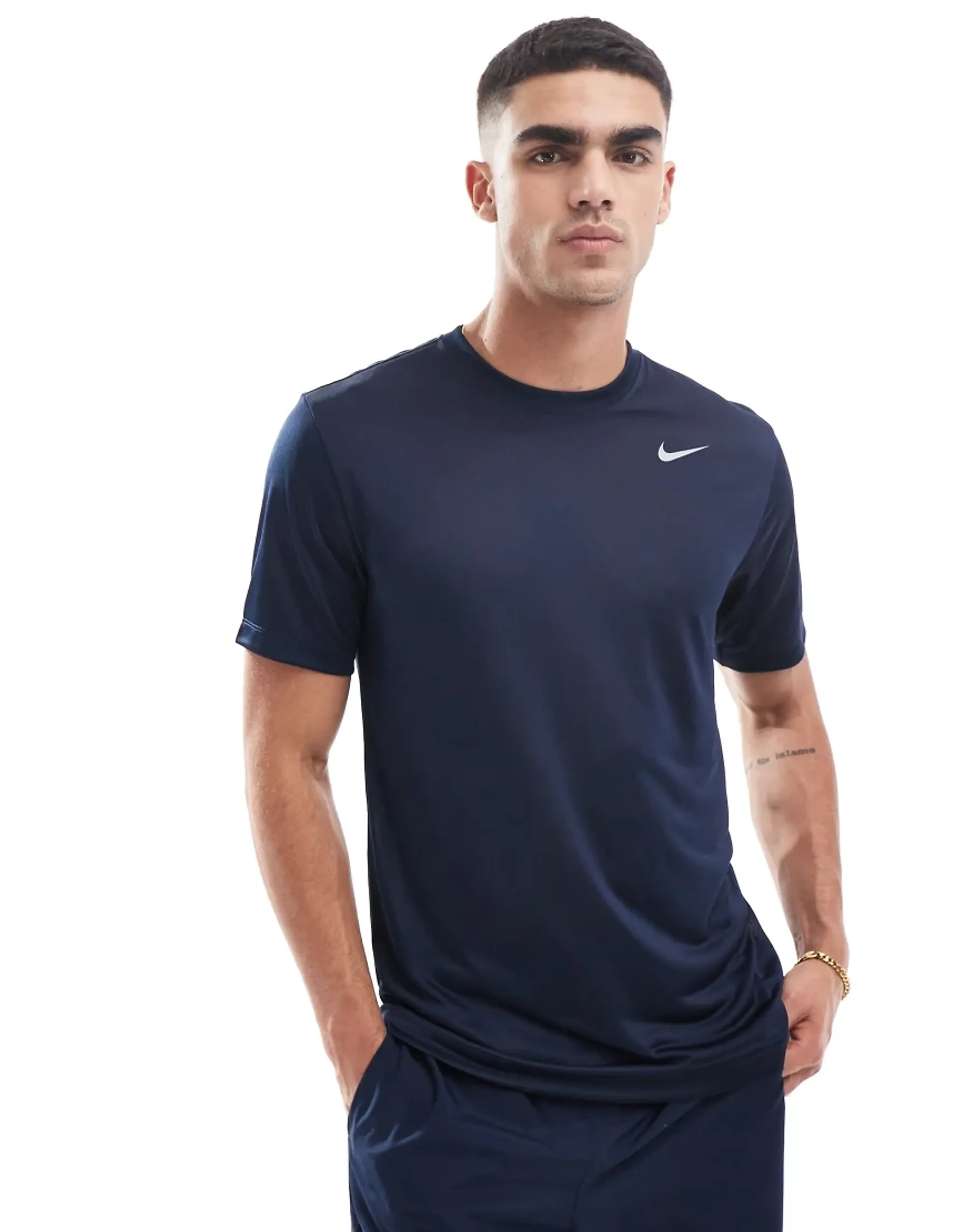 Nike Training Dri-Fit Reset T-Shirt In Navy