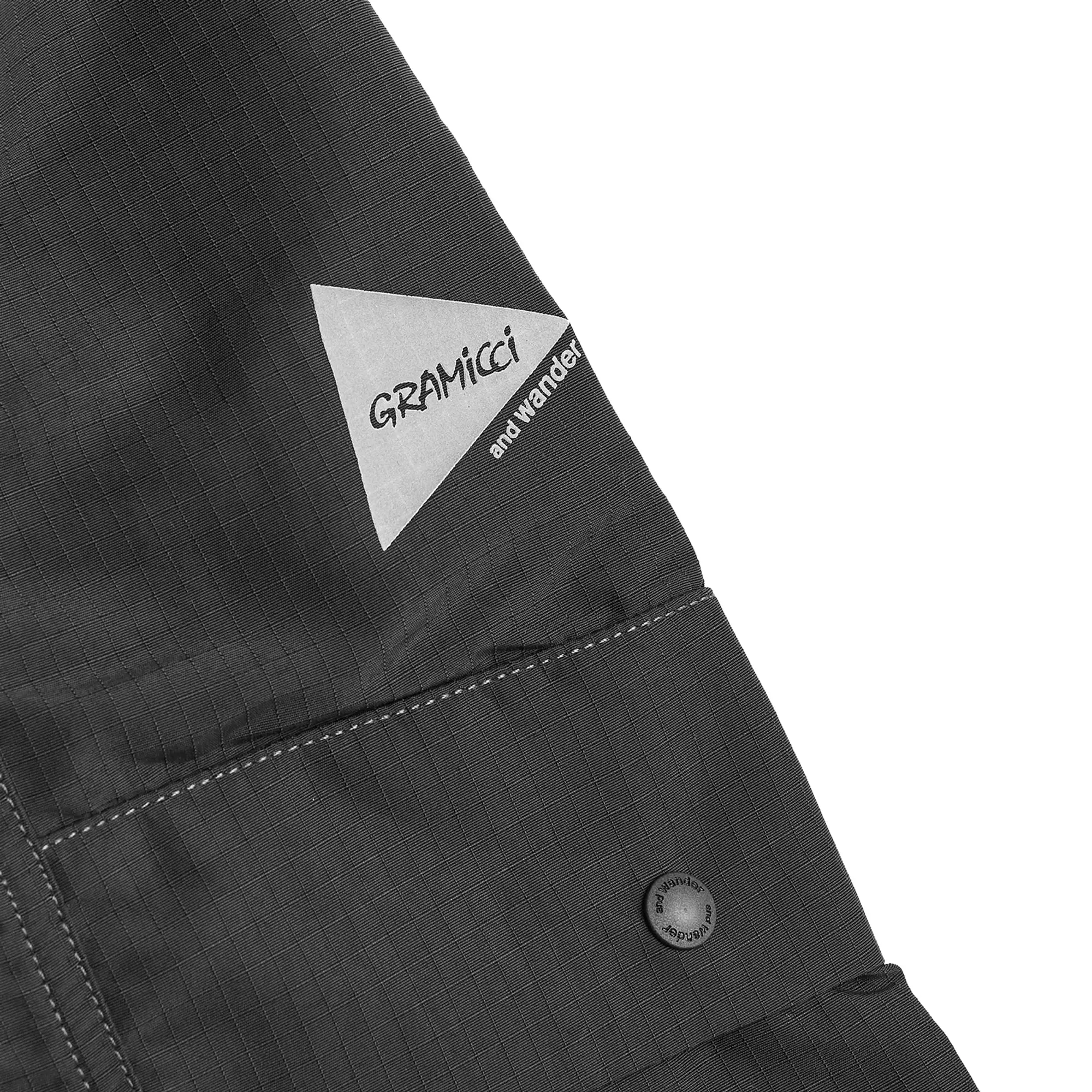 Gramicci Men's x and wander Ripstop Voyager Pants Black