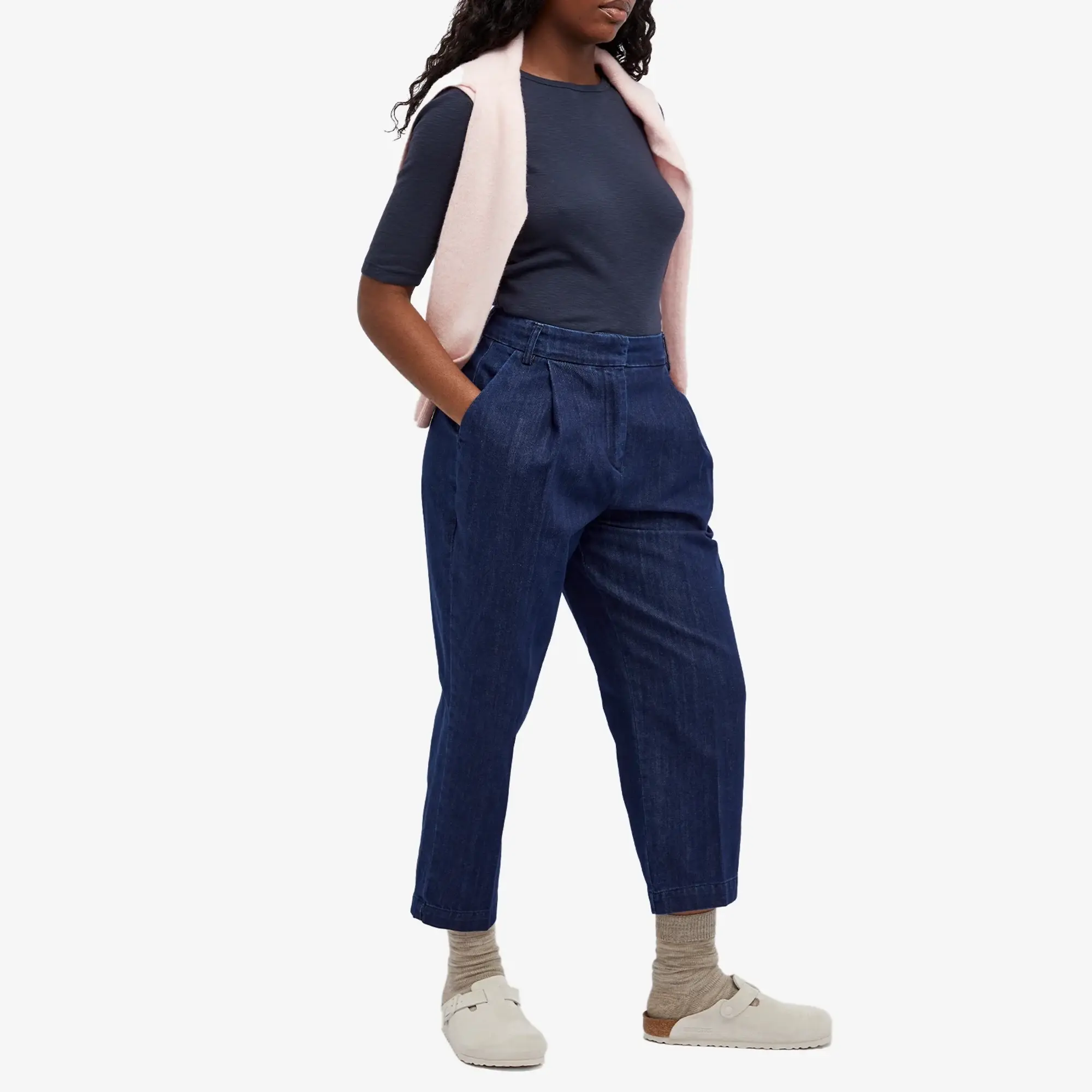 YMC Women's Earth Market Trouser Indigo