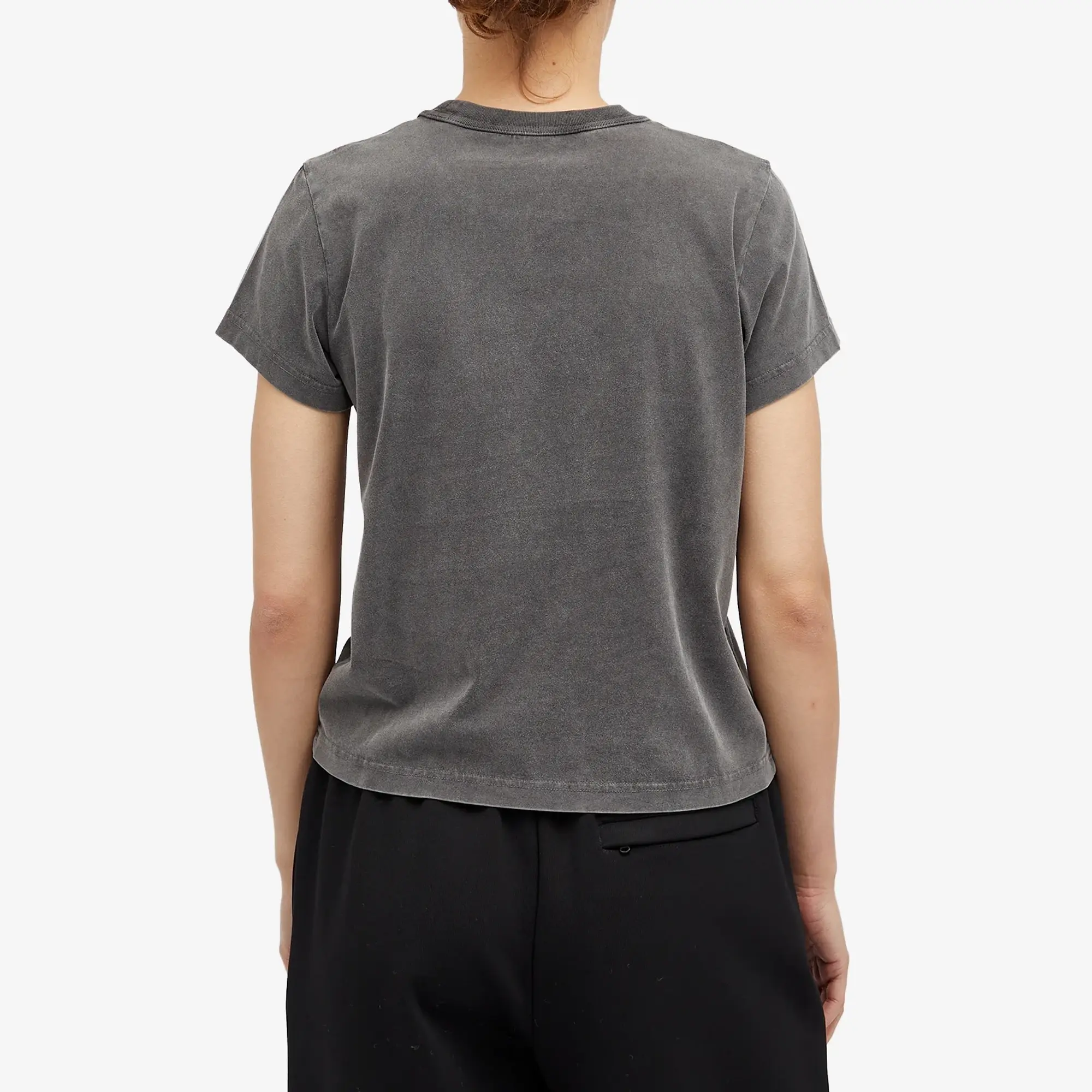 Alexander Wang Women's Logo Graphic Print T-shirt Washed Cedar