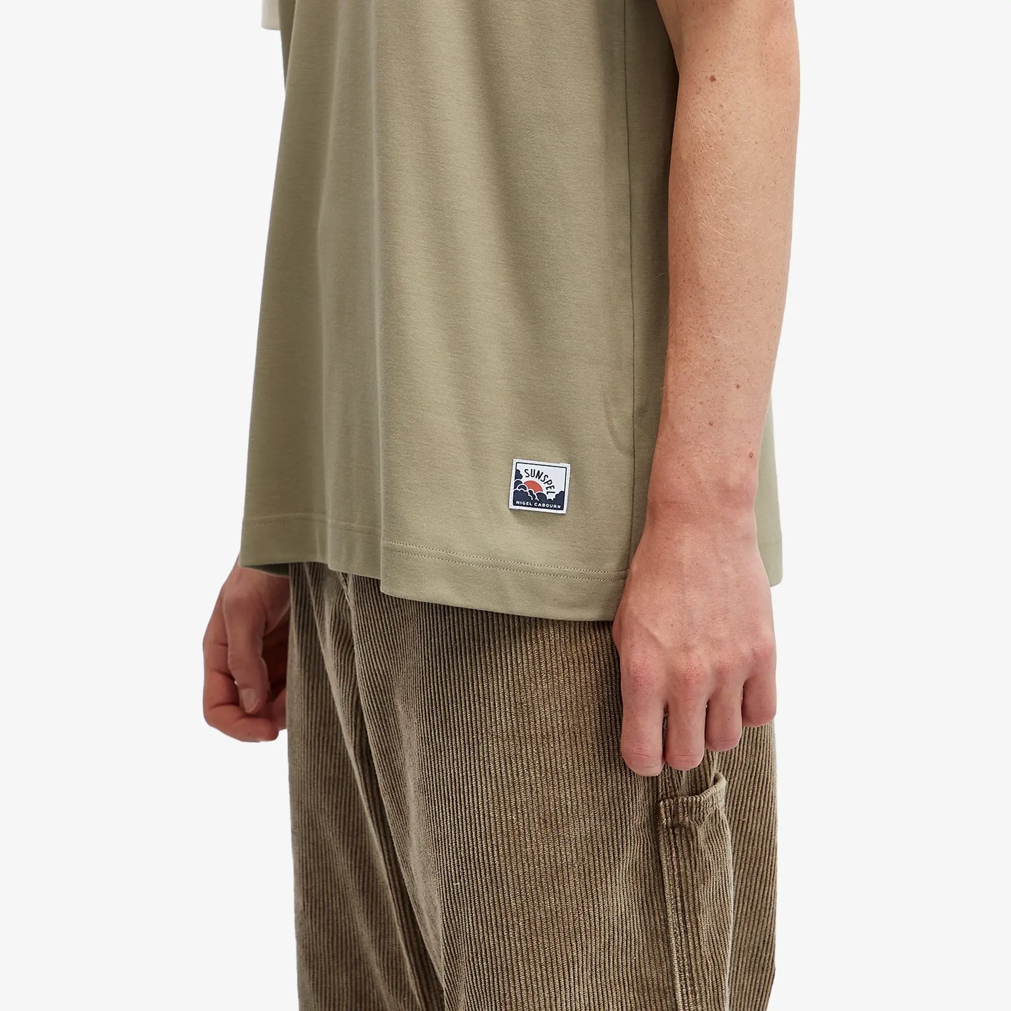Sunspel Men's x Nigel Cabourn T-Shirt Earth