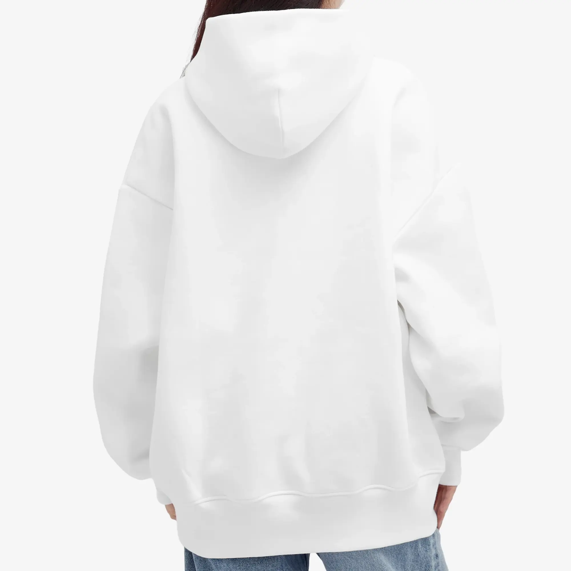 Jean Paul Gaultier Women's Oversized Hoodie White&Black