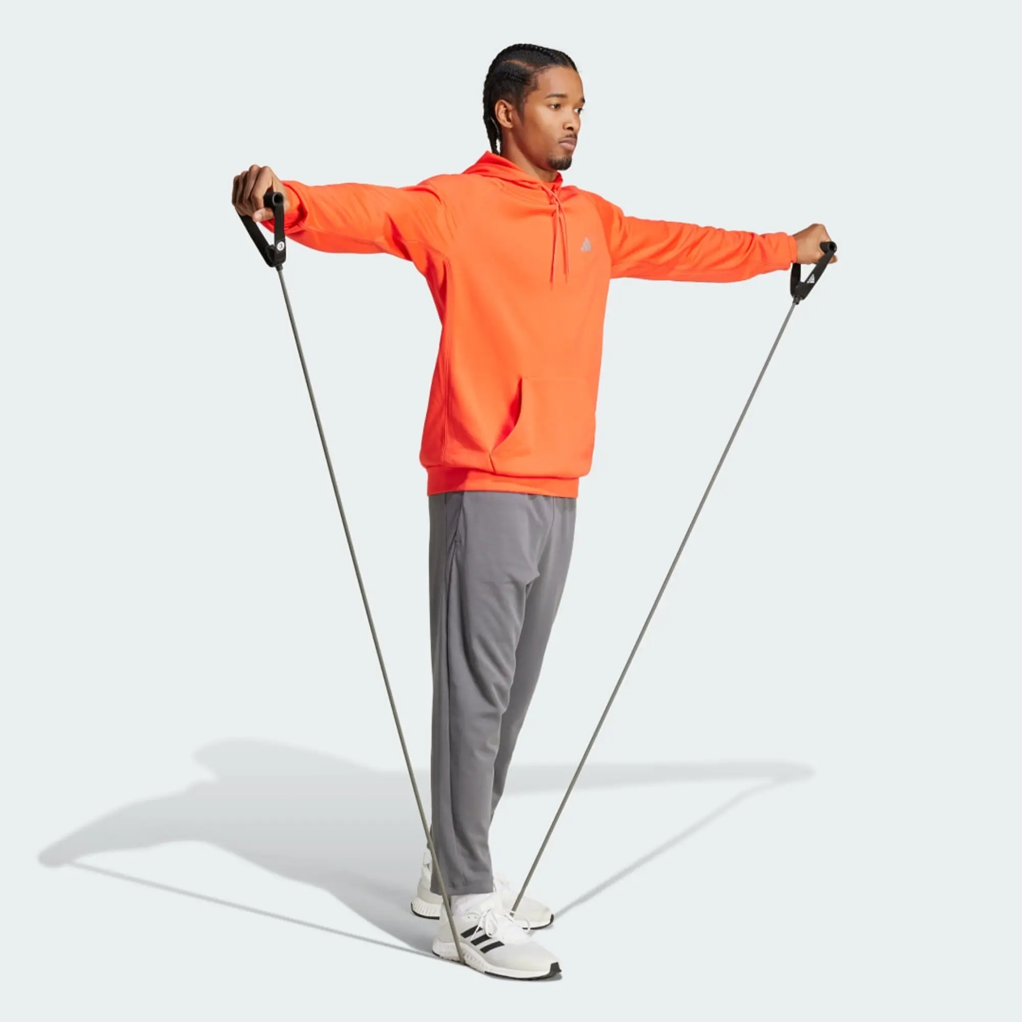 Adidas Game And Go Small Logo 3 Stripes Hoodie
