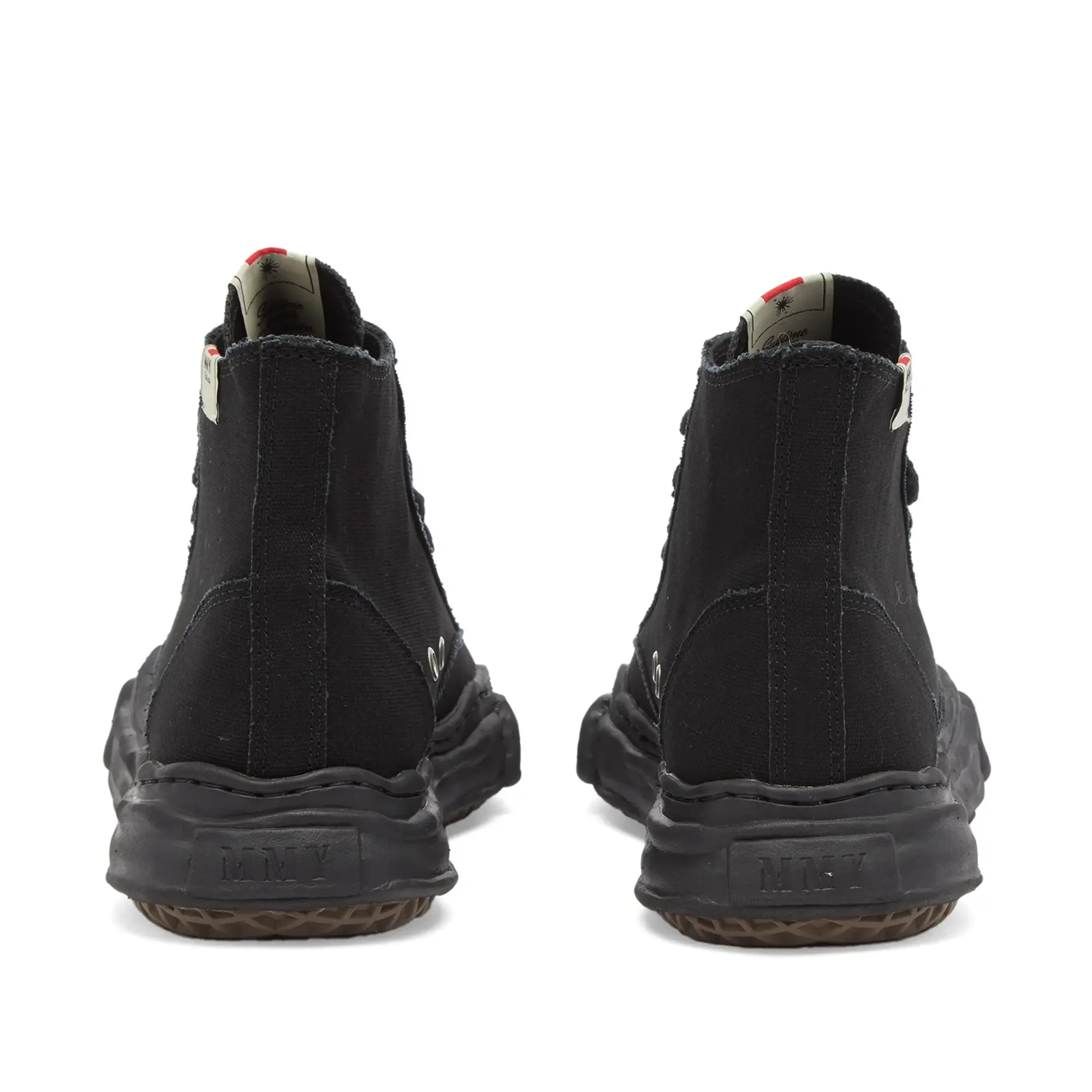 Maison MIHARA YASUHIRO Men's Peterson Original Hi Sneaker Black/Black