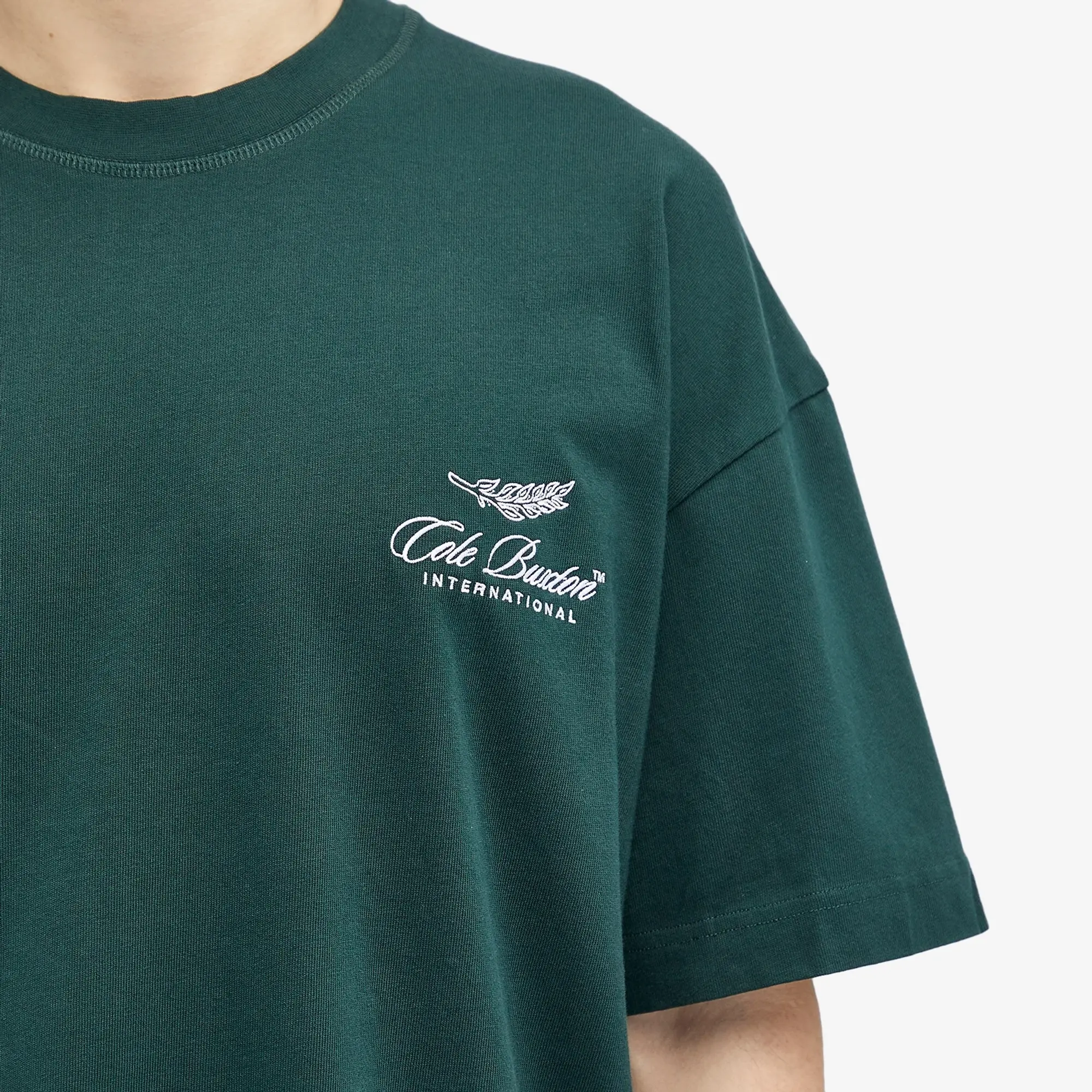 Cole Buxton International T-Shirt - Forest Green