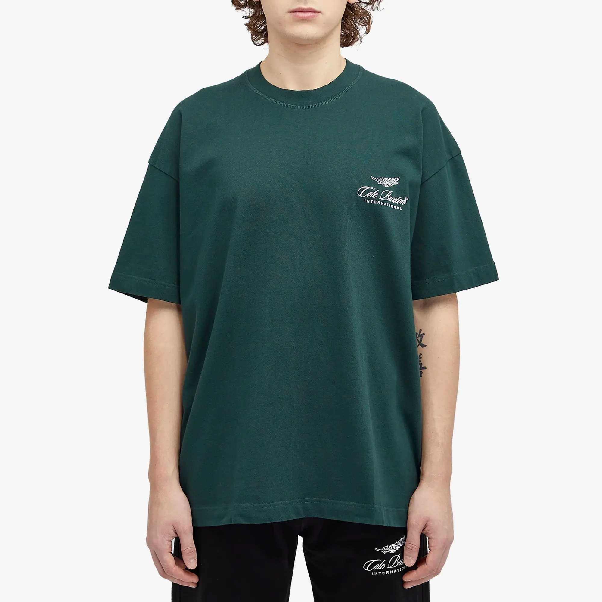 Cole Buxton International T-Shirt - Forest Green