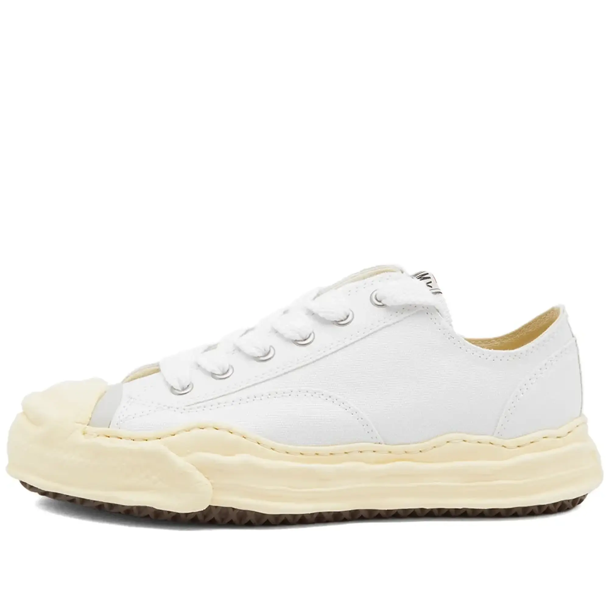 Maison MIHARA YASUHIRO Men's Hank Original Vintage Low Sneaker White