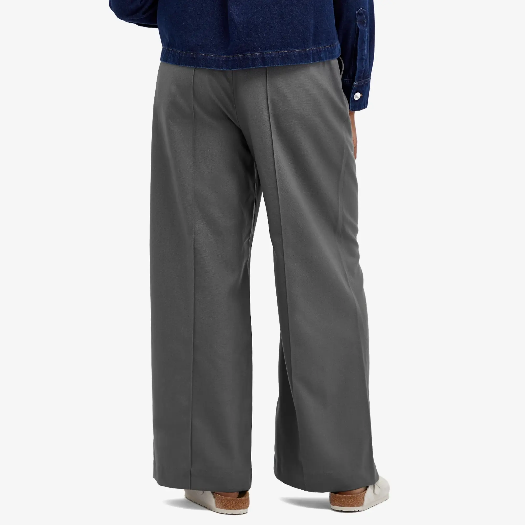 Snow Peak Women's Hybrid Wool Wide Pants Grey