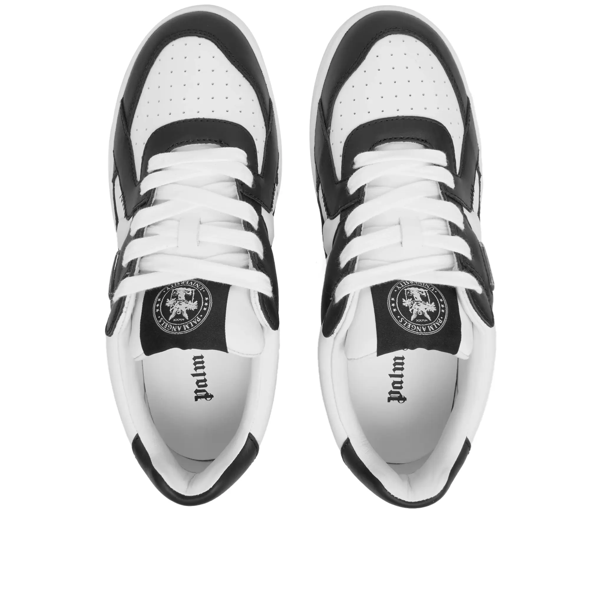 Palm Angels Women's Palm University Sneakers White