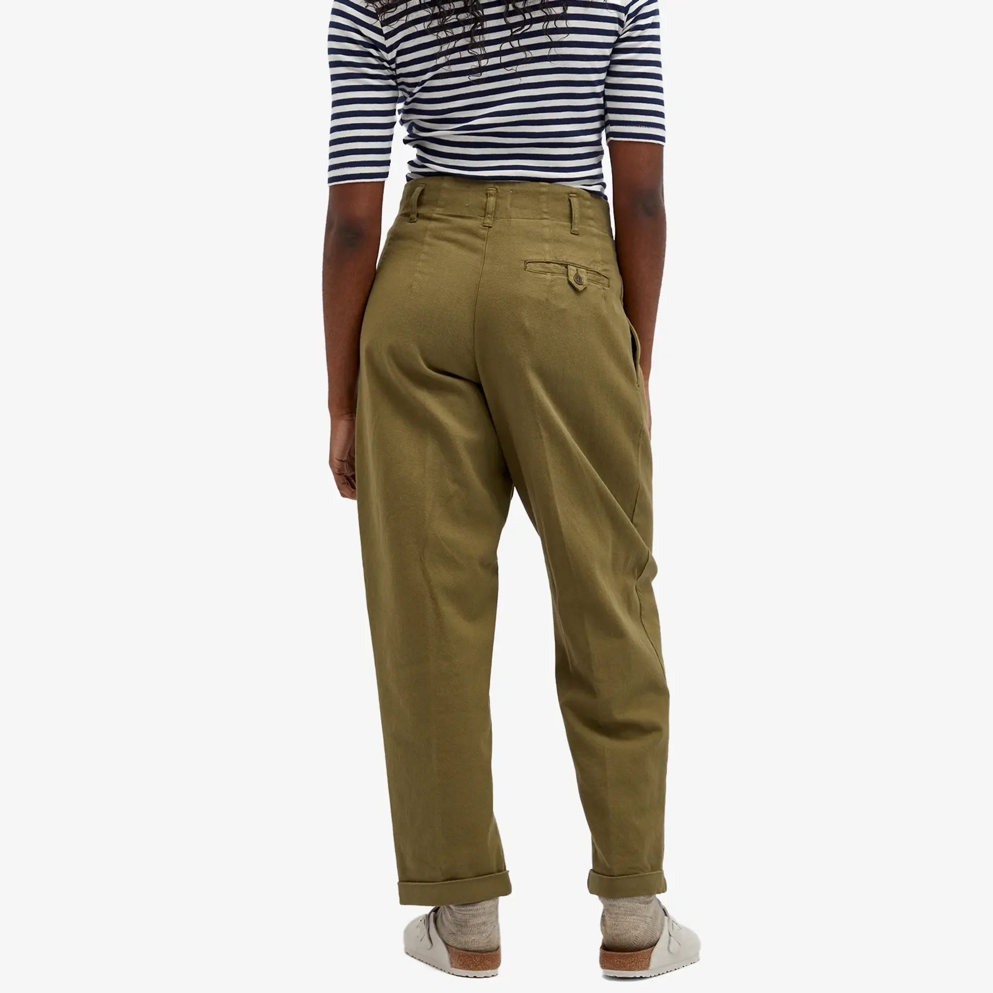 YMC Women's Earth Keaton Trouser Olive