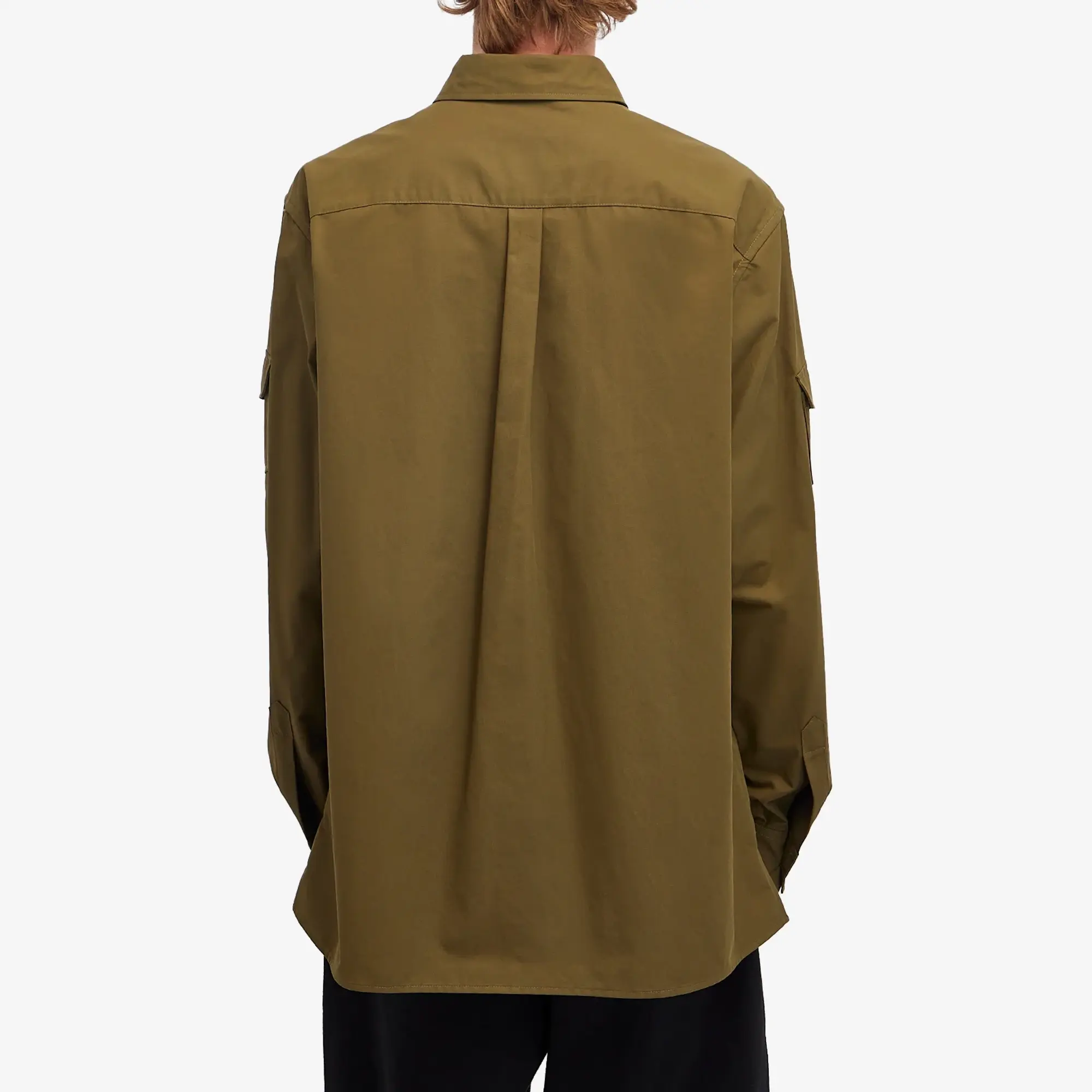 Dolce & Gabbana Men's Military Pocket Shirt Olive