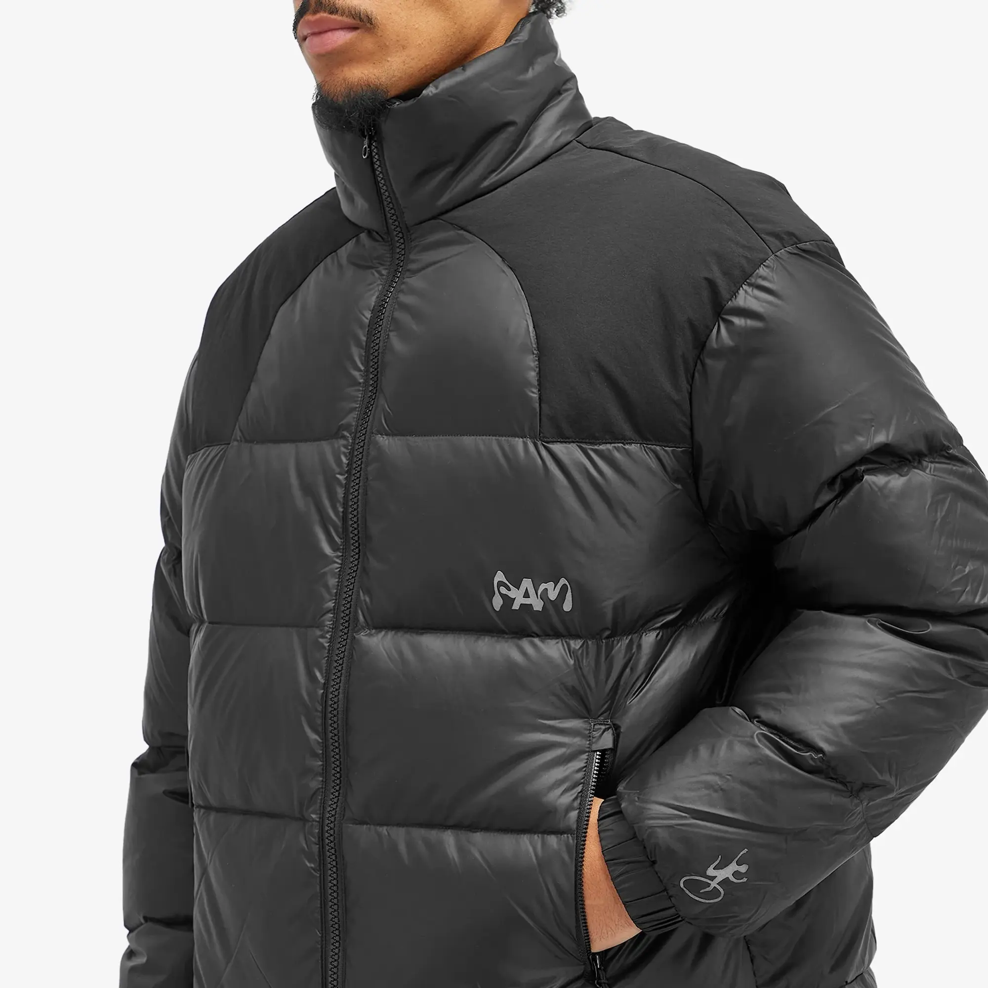 P.A.M. Men's Stream Down Puffer Jacket Black