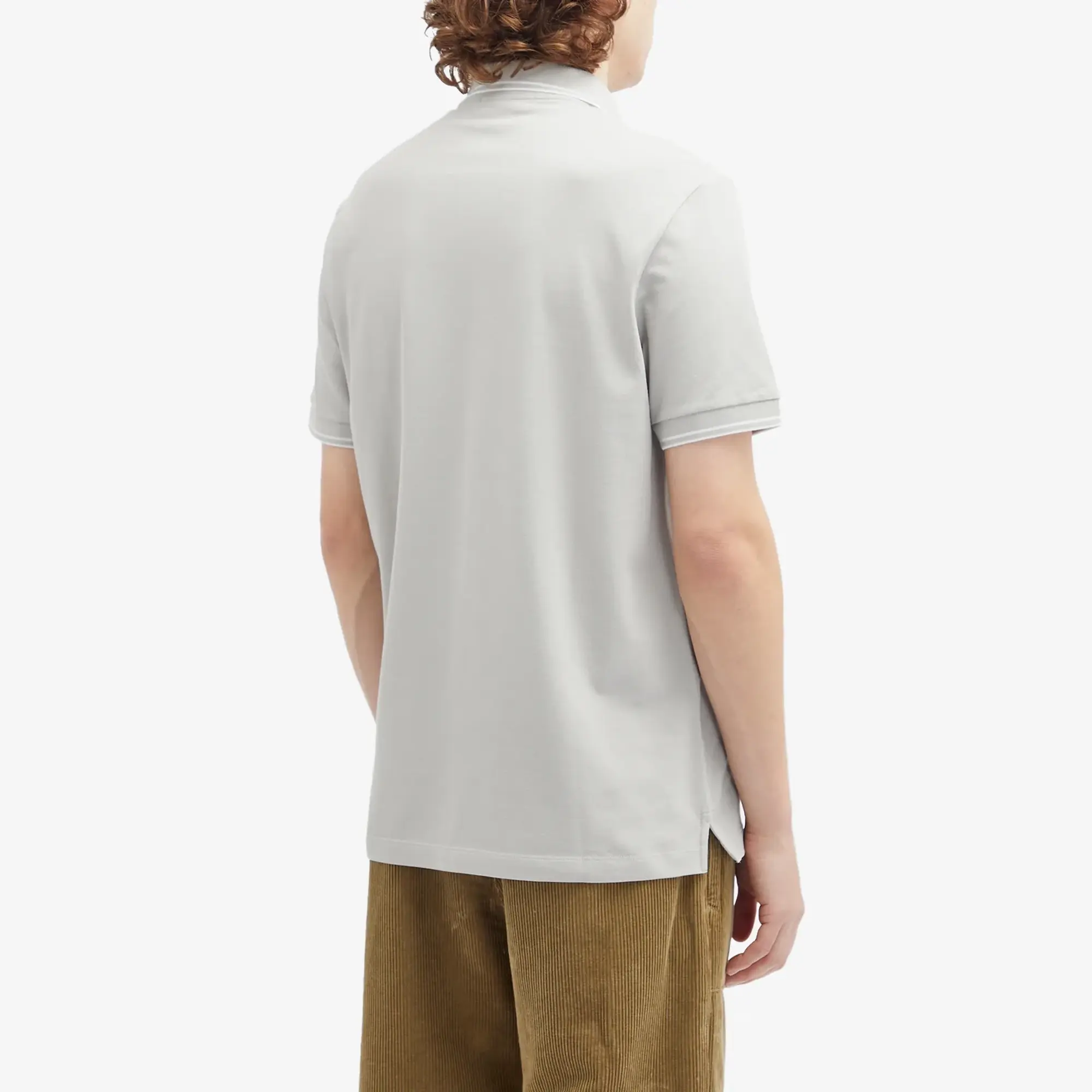 Stone Island Men's Patch Polo Grey