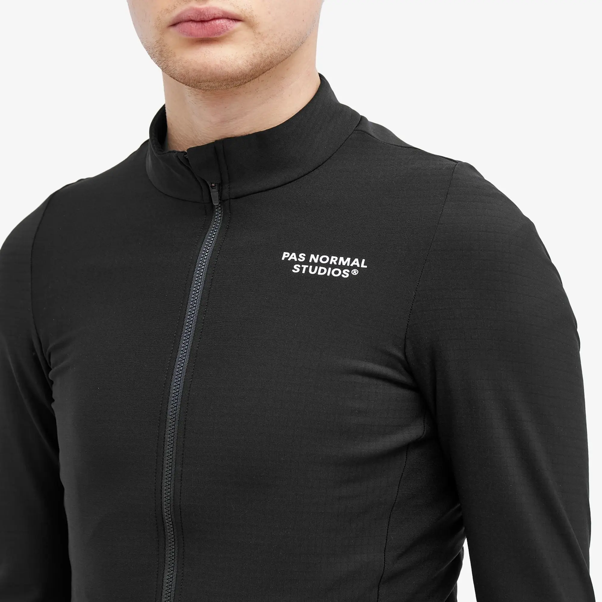 Pas Normal Studios Men's Long Sleeve Essential Jersey Black