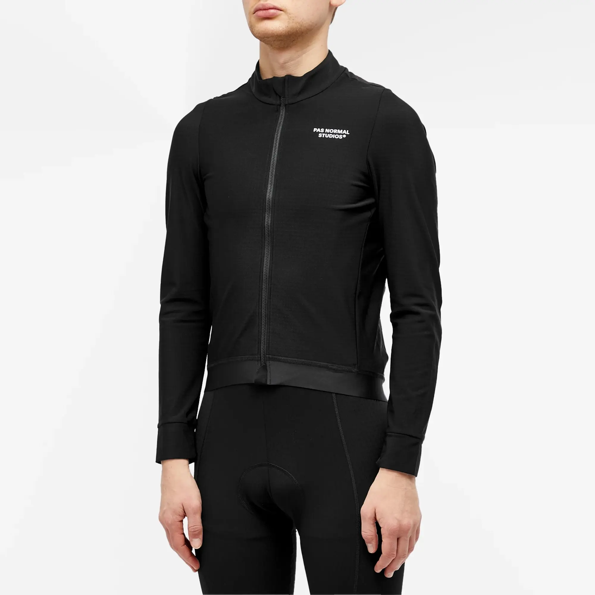 Pas Normal Studios Men's Long Sleeve Essential Jersey Black