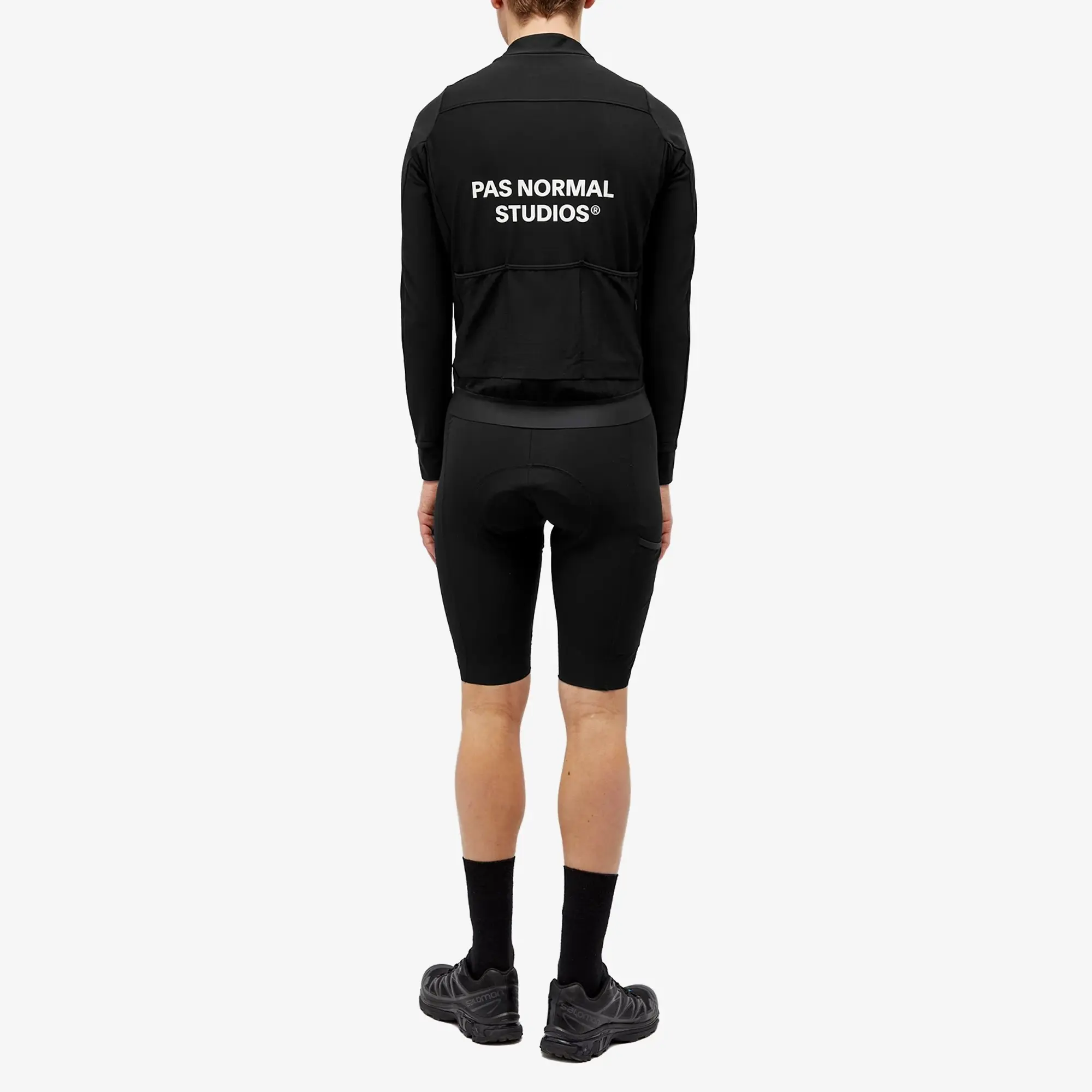 Pas Normal Studios Men's Long Sleeve Essential Jersey Black
