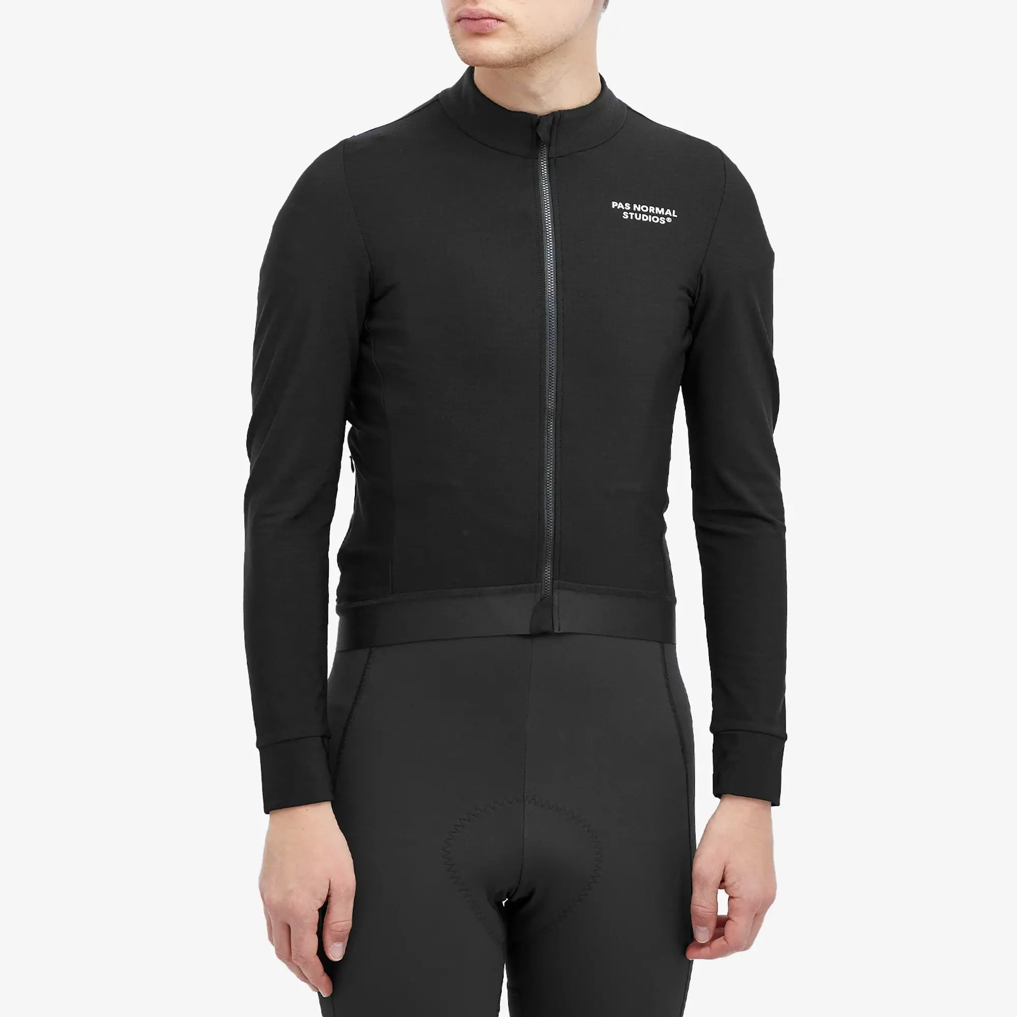 Pas Normal Studios Men's Long Sleeve Essential Jersey Black