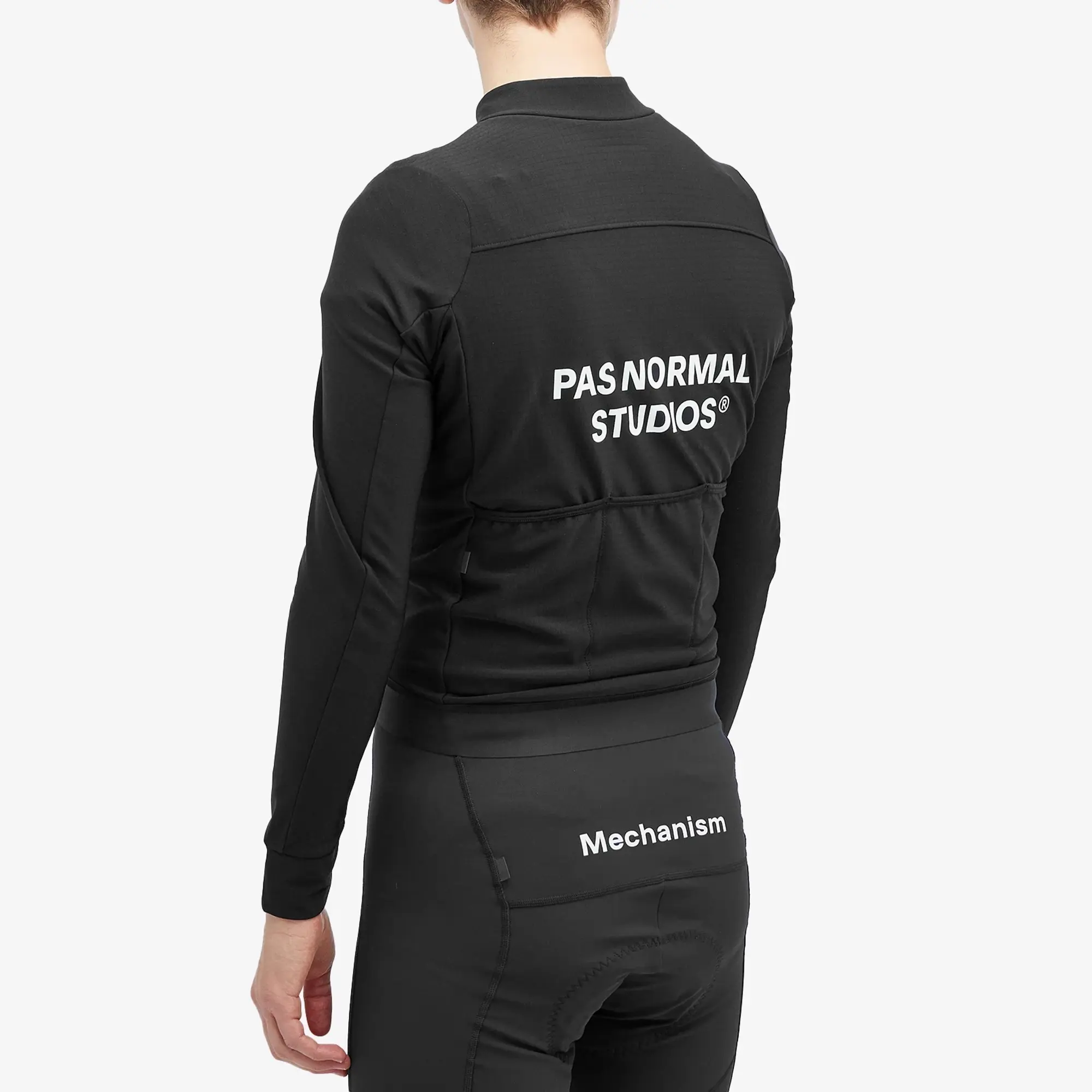 Pas Normal Studios Men's Long Sleeve Essential Jersey Black