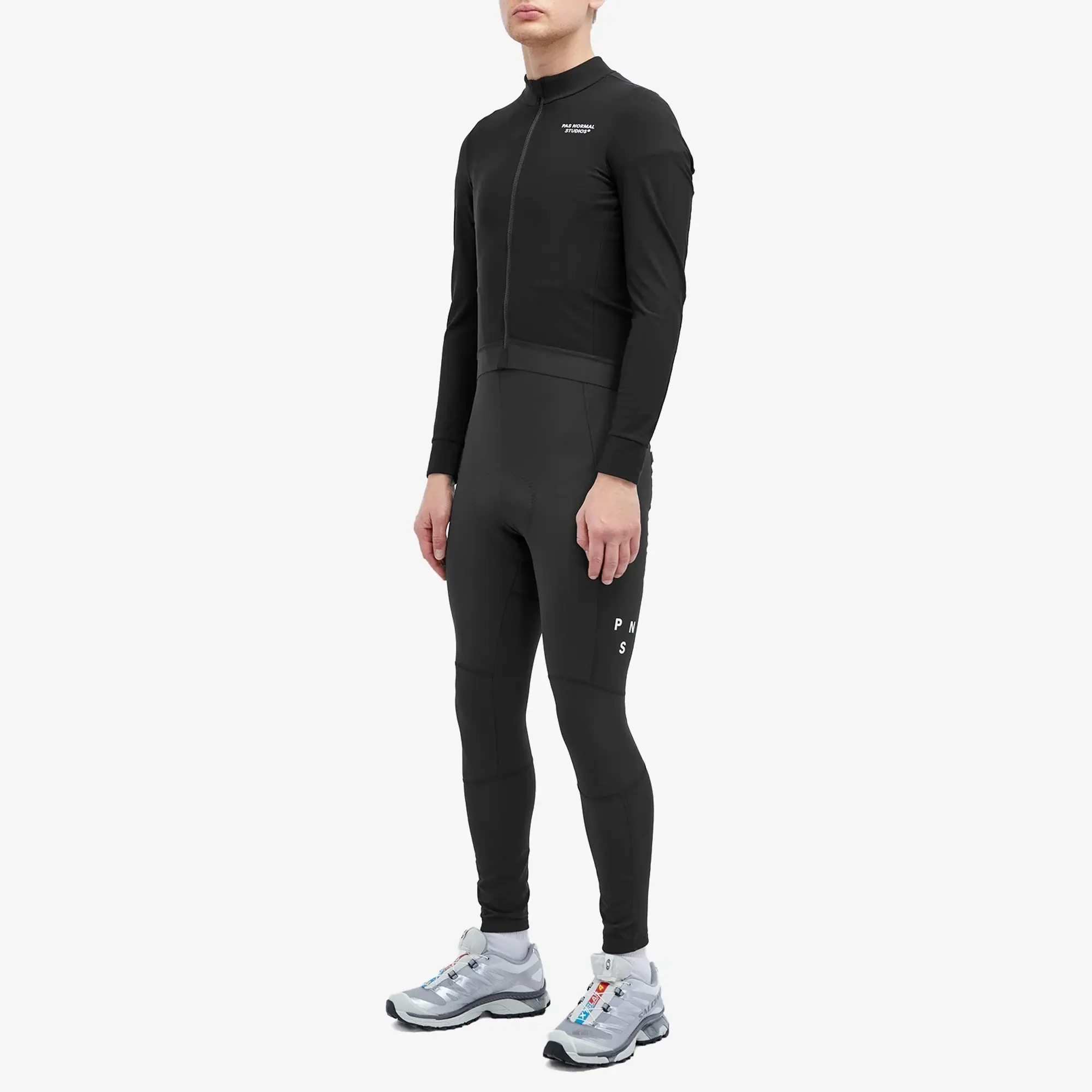 Pas Normal Studios Men's Long Sleeve Essential Jersey Black