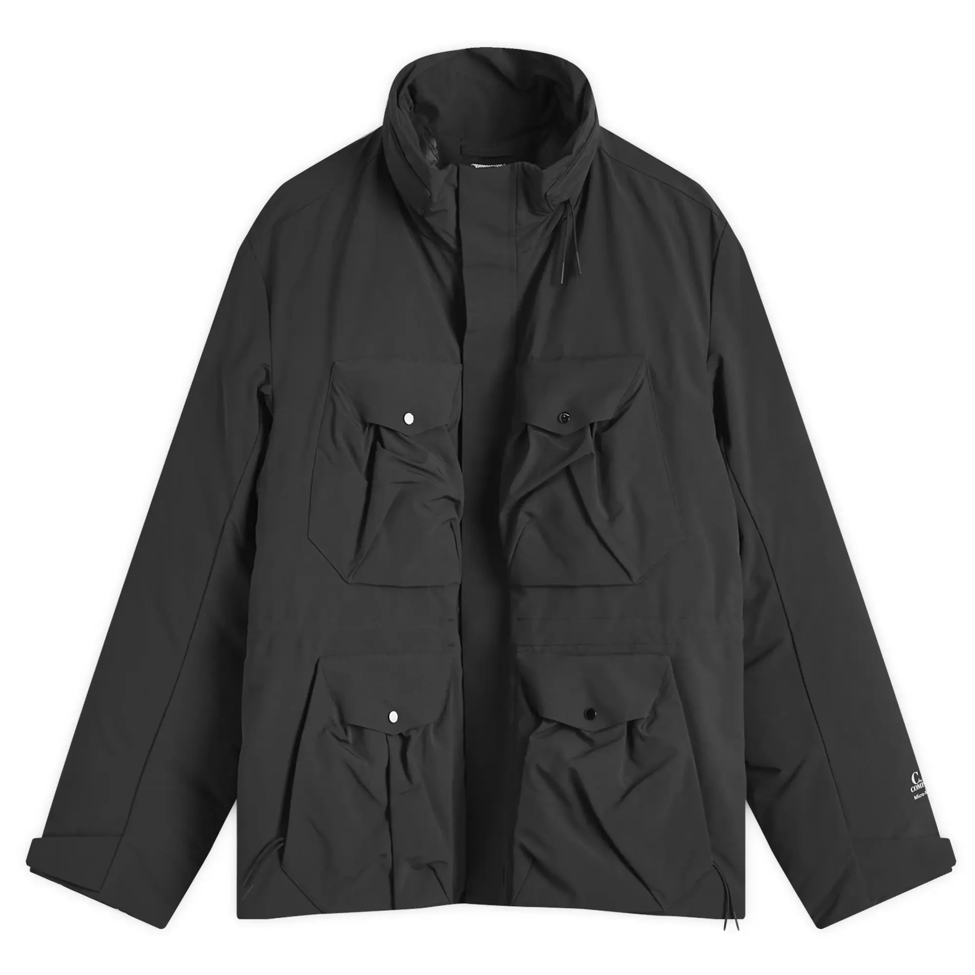 C.P. Company Men's Micro-M Recycled Jacket Black