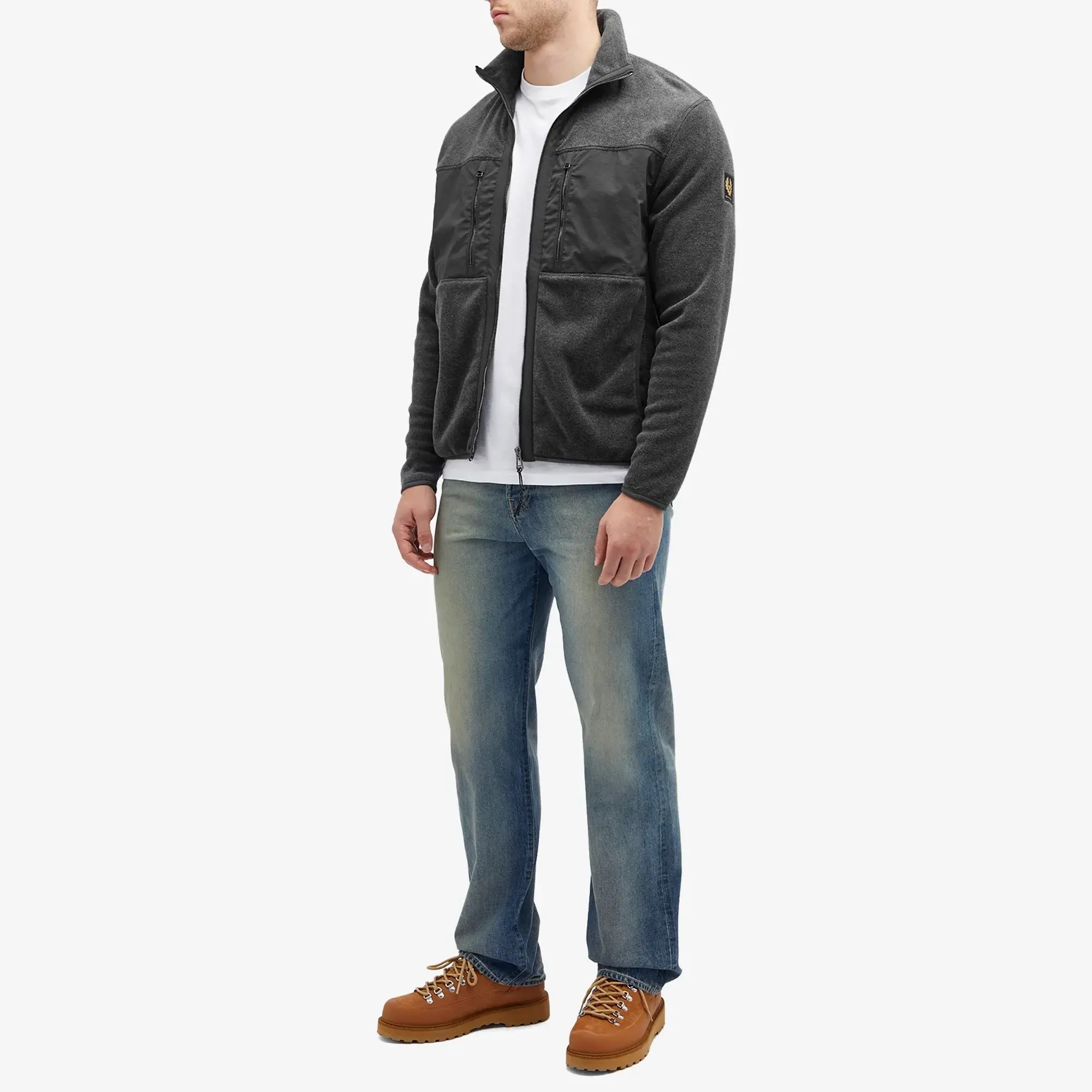 Belstaff Men's Welder Full Zip Sweatshirt Grey