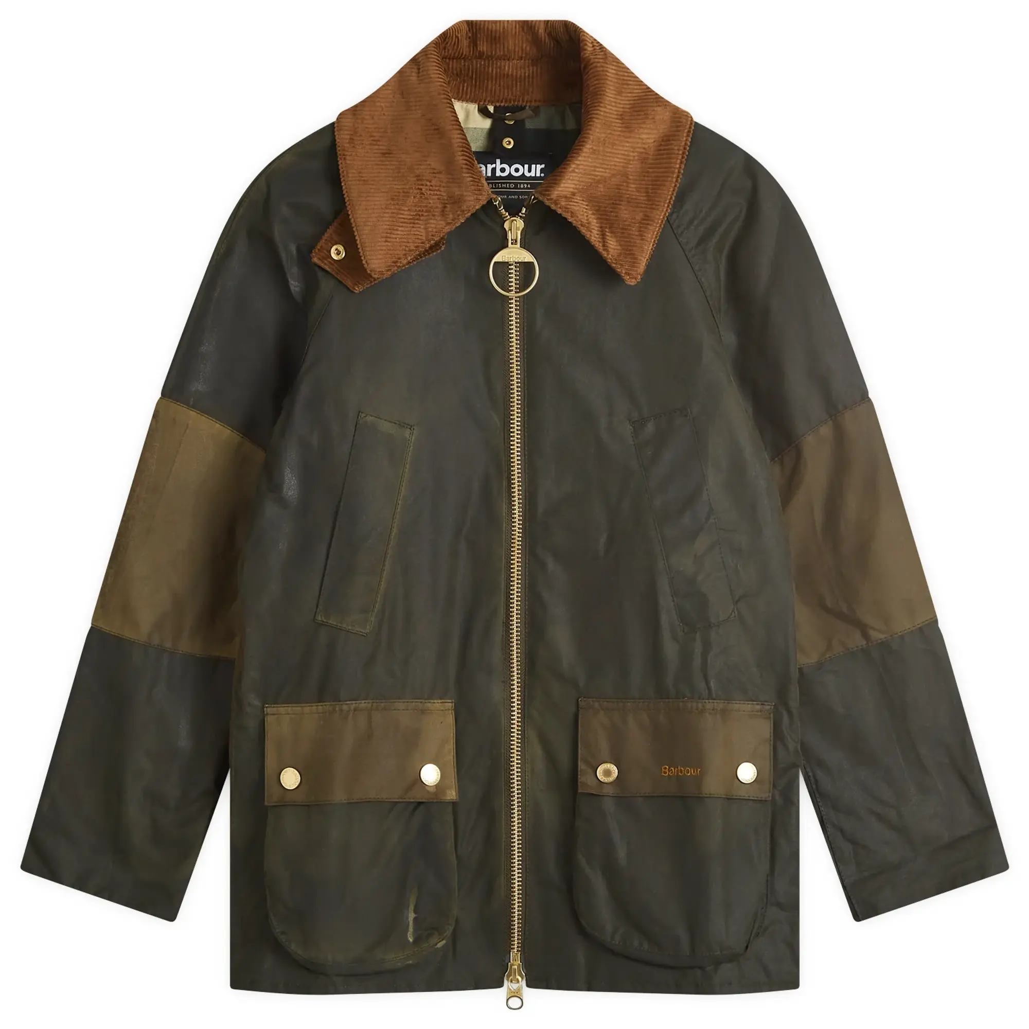 Barbour Women's Allerston Wax Jacket Archive Olive/Beech/ Ancient