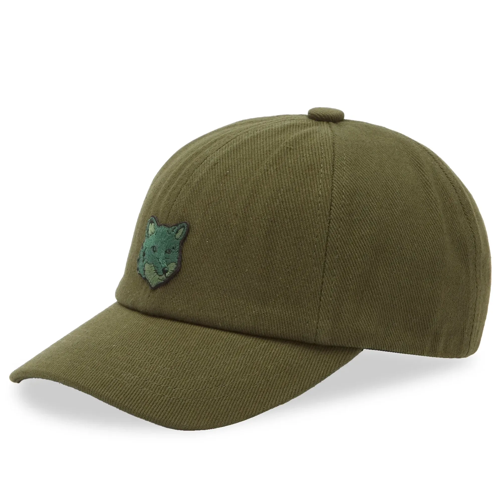 Maison Kitsuné Maison Kitsune Bold Fox Head Cap Ranger Green