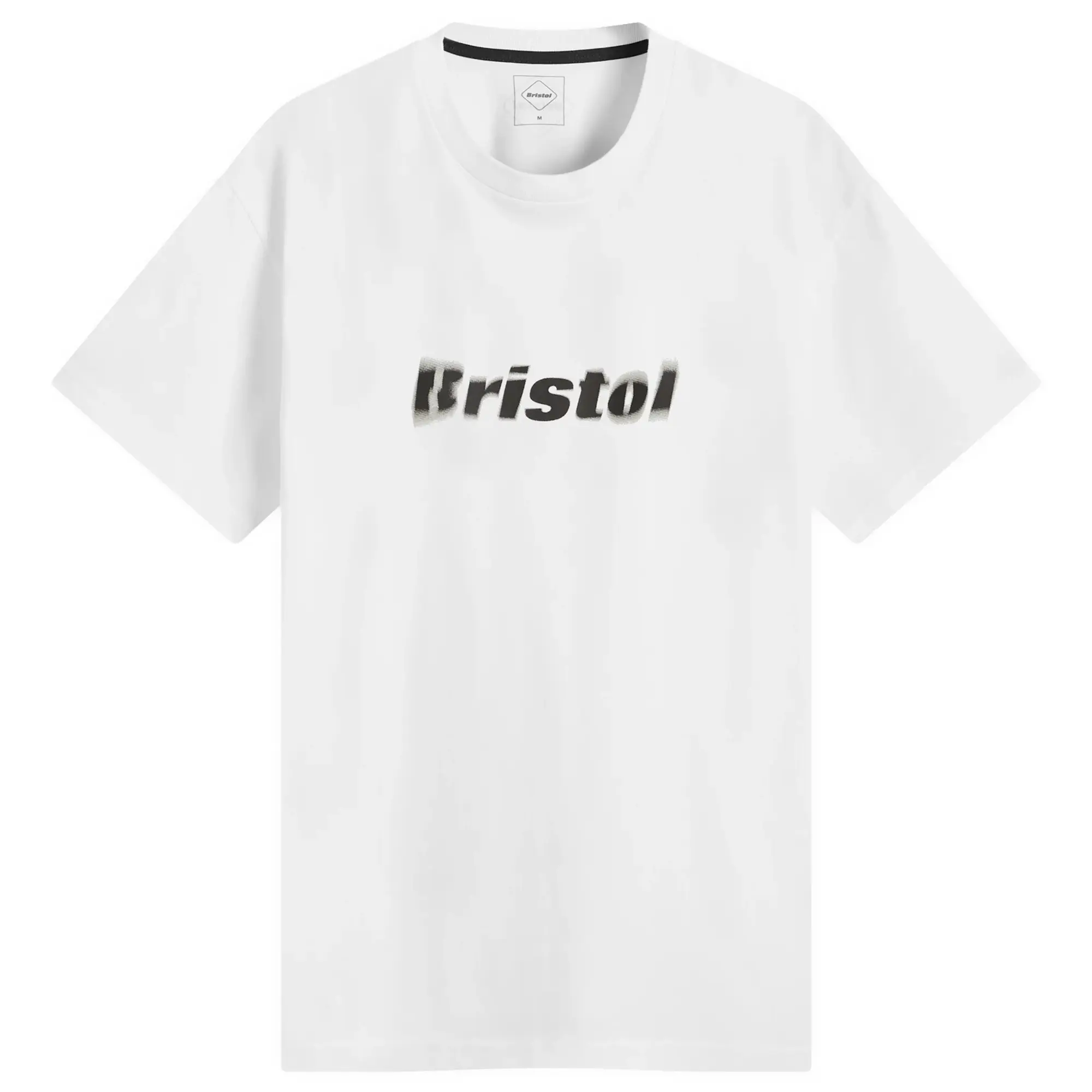 F.C. Real Bristol Men's Blurred Logo T-Shirt White