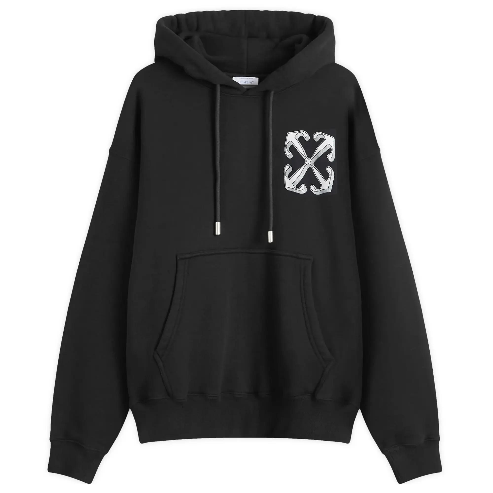 Off-White Men's Dragon Skate Hoodie Black