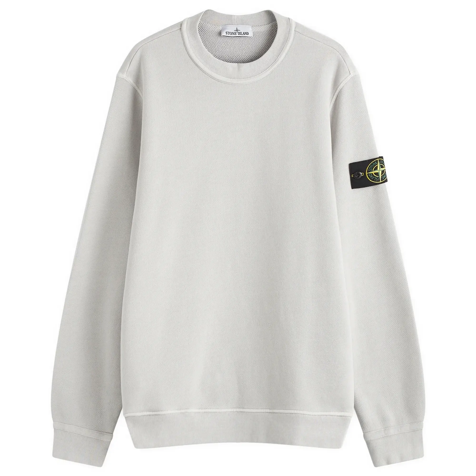 Stone Island Crewneck Sweater Men Sweatshirts Grey