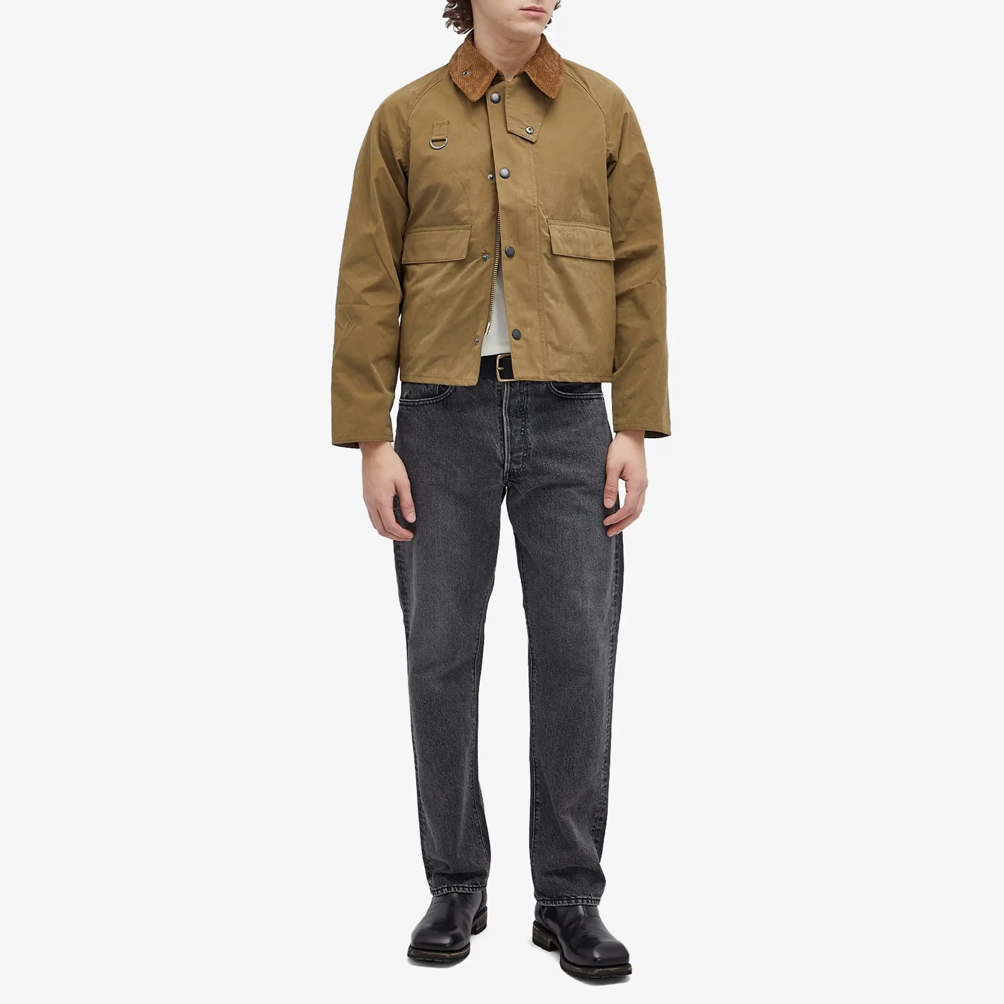 Barbour Men's Spey Casual Jacket Dark Sand