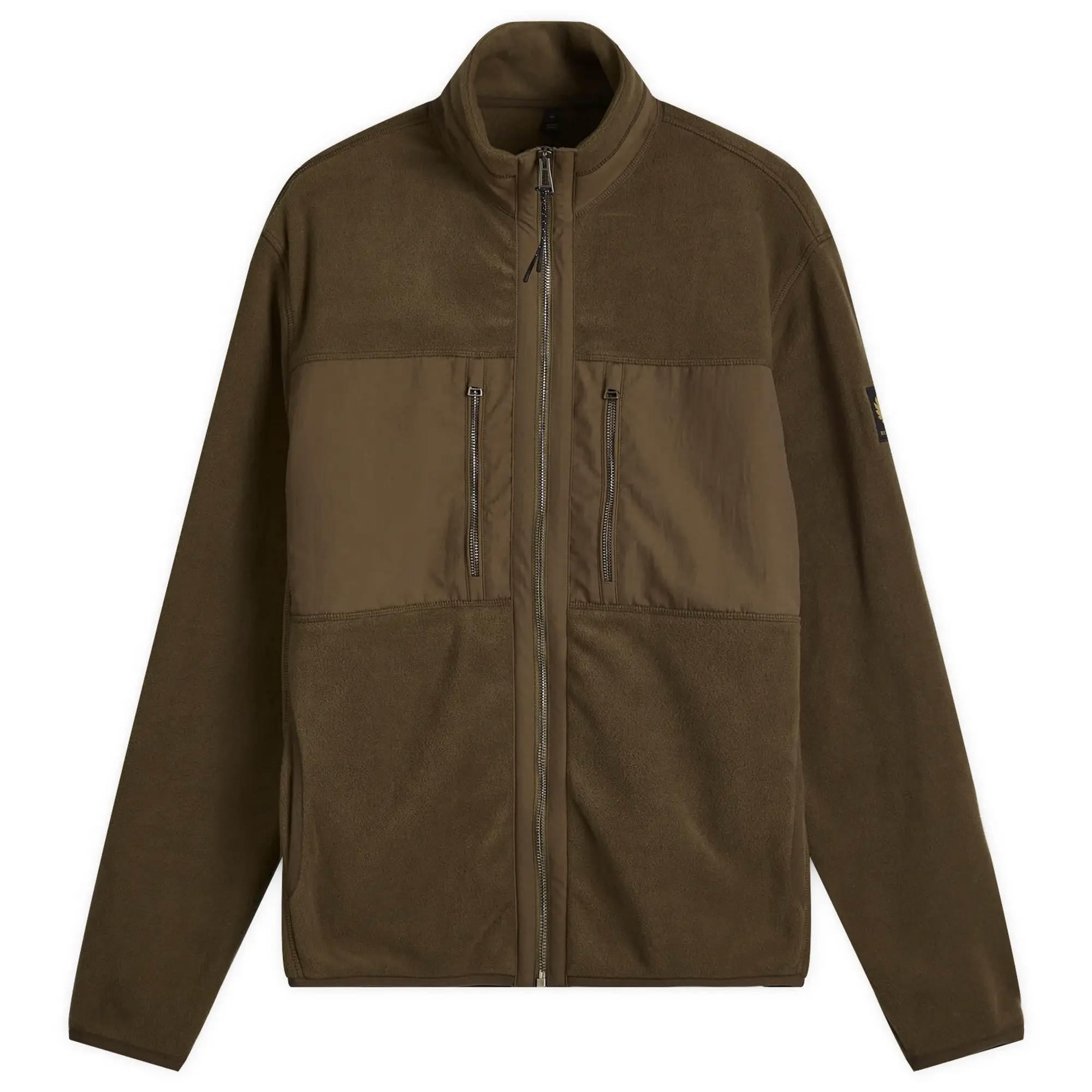 Belstaff Men's Welder Full Zip Sweatshirt Brown