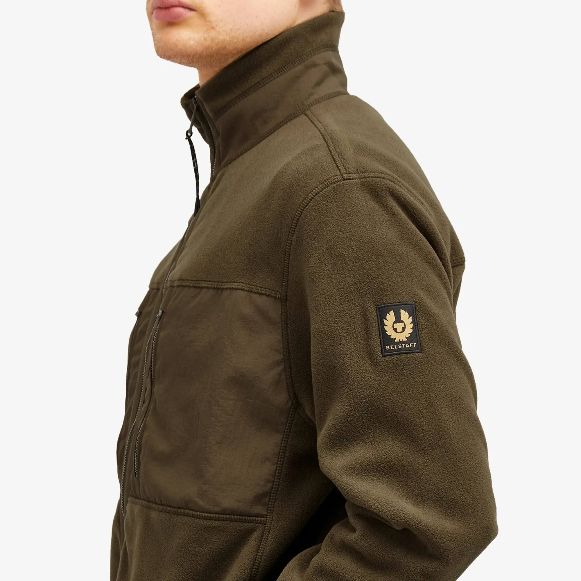 Belstaff Men's Welder Full Zip Sweatshirt Brown