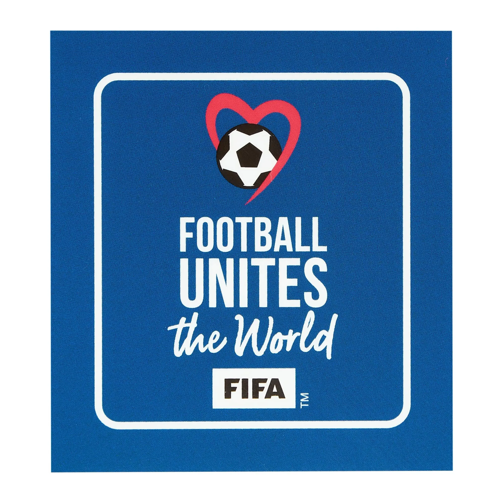 Accessories 2022 FIFA World Cup Football Unites Blue Player Issue Patch