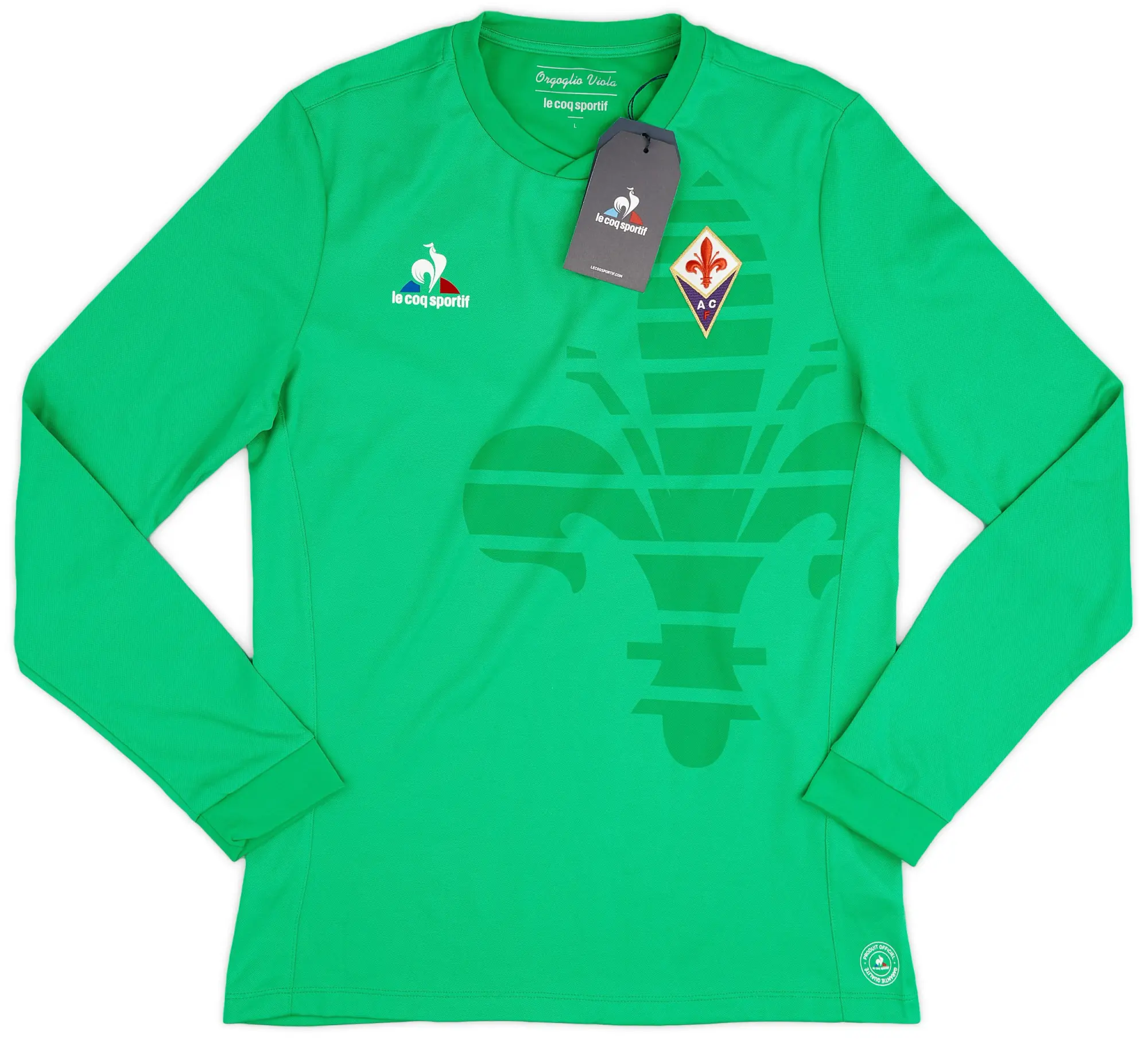 LeCoqSportif 2015 16 Fiorentina GK Home Shirt L 1521613 L FOOTY.COM