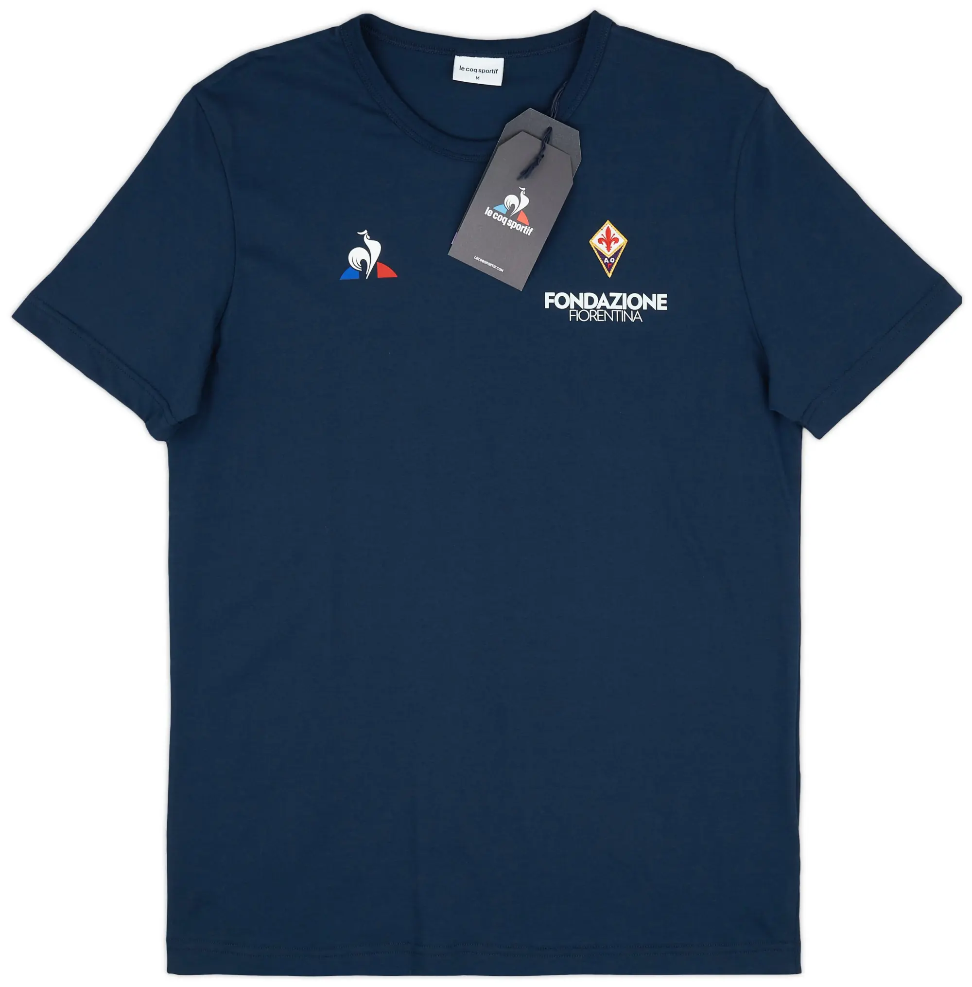 2017 18 Fiorentina Le Coq Sportif Training Tee M 1721366 M FOOTY.COM