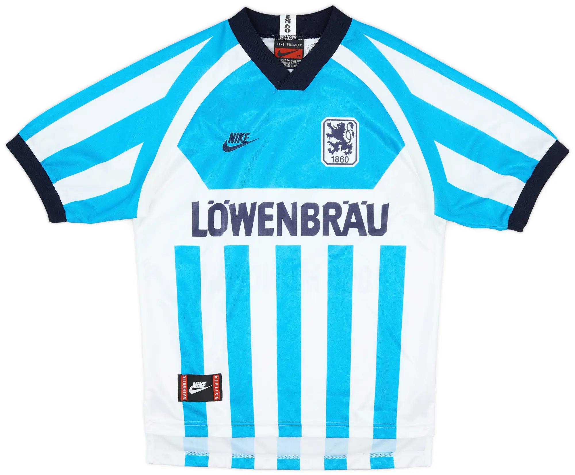 Nike 1995-96 1860 Munich Home Shirt - 8/10 - (XS)