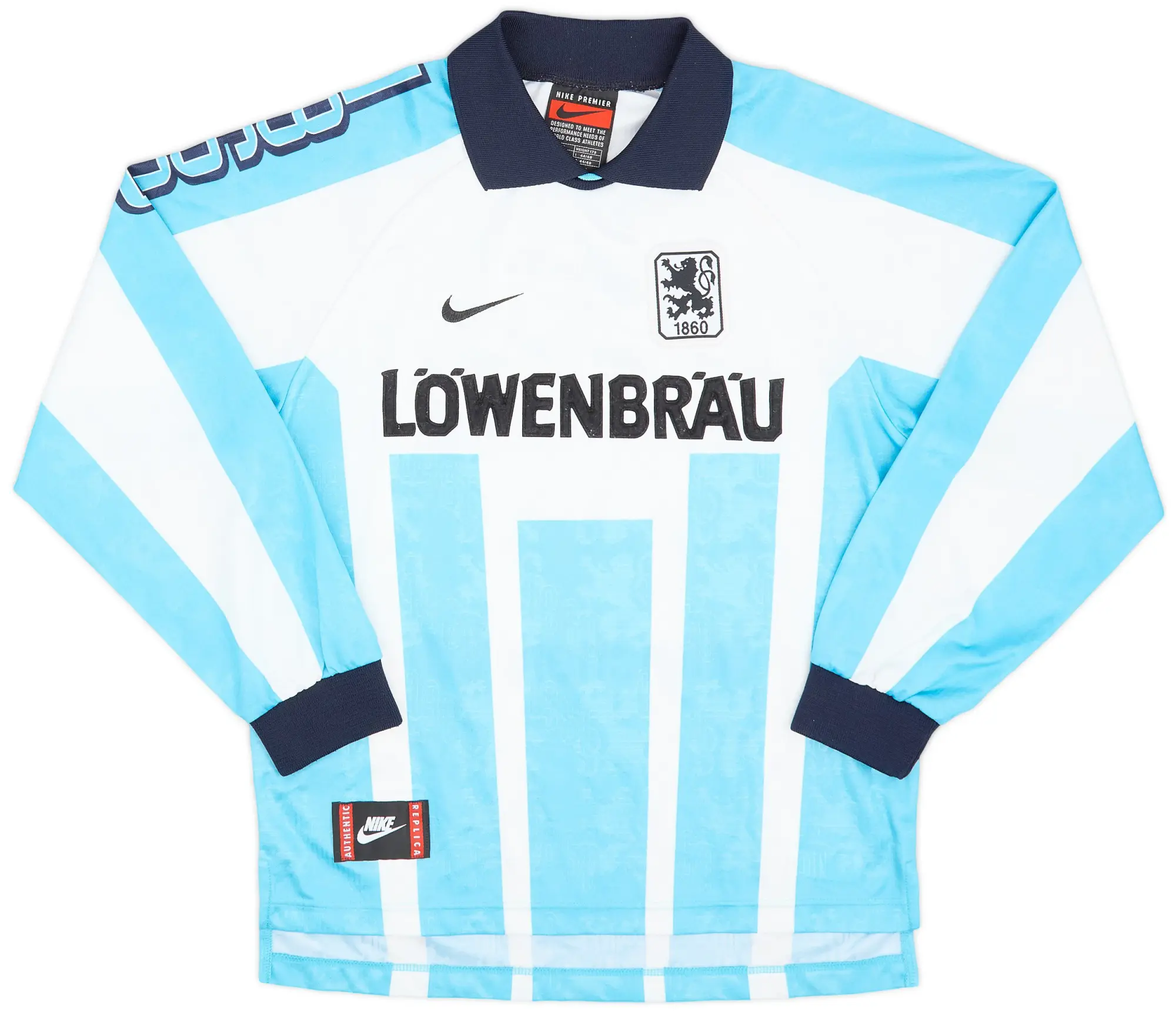 Nike 1996-97 1860 Munich Home L/S Shirt - 8/10 - (S)