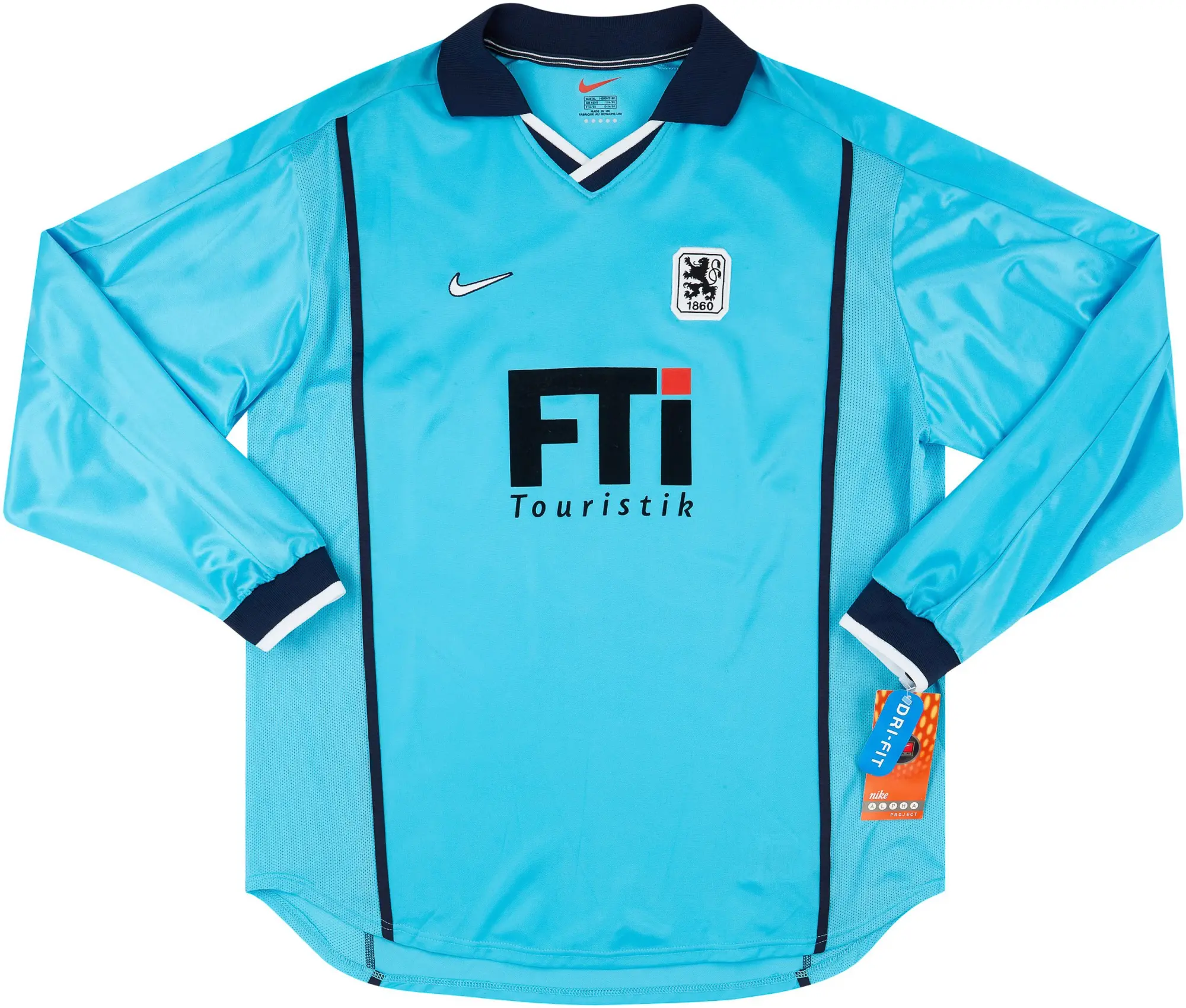 Nike 1999-00 1860 Munich Player Issue Home L/S Shirt (XL)