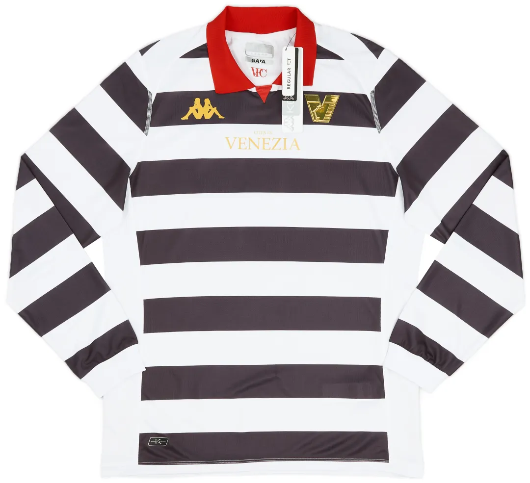 Kappa Venezia FC Mens LS Third Shirt 2023/24 | 341J8QW-L | FOOTY.COM