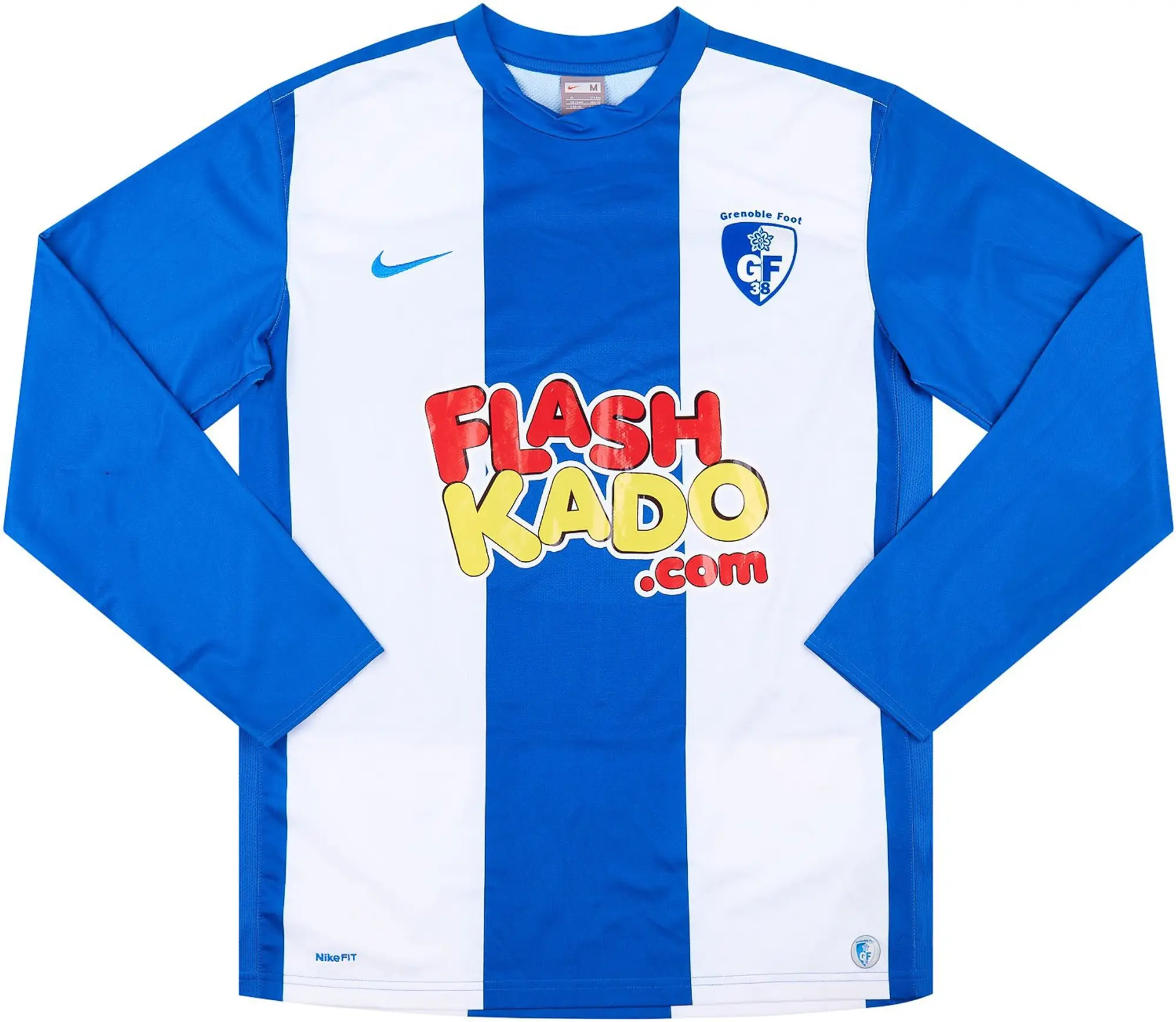 Nike 2009-10 Grenoble Foot Home L/S Shirt - 9/10 - (M)