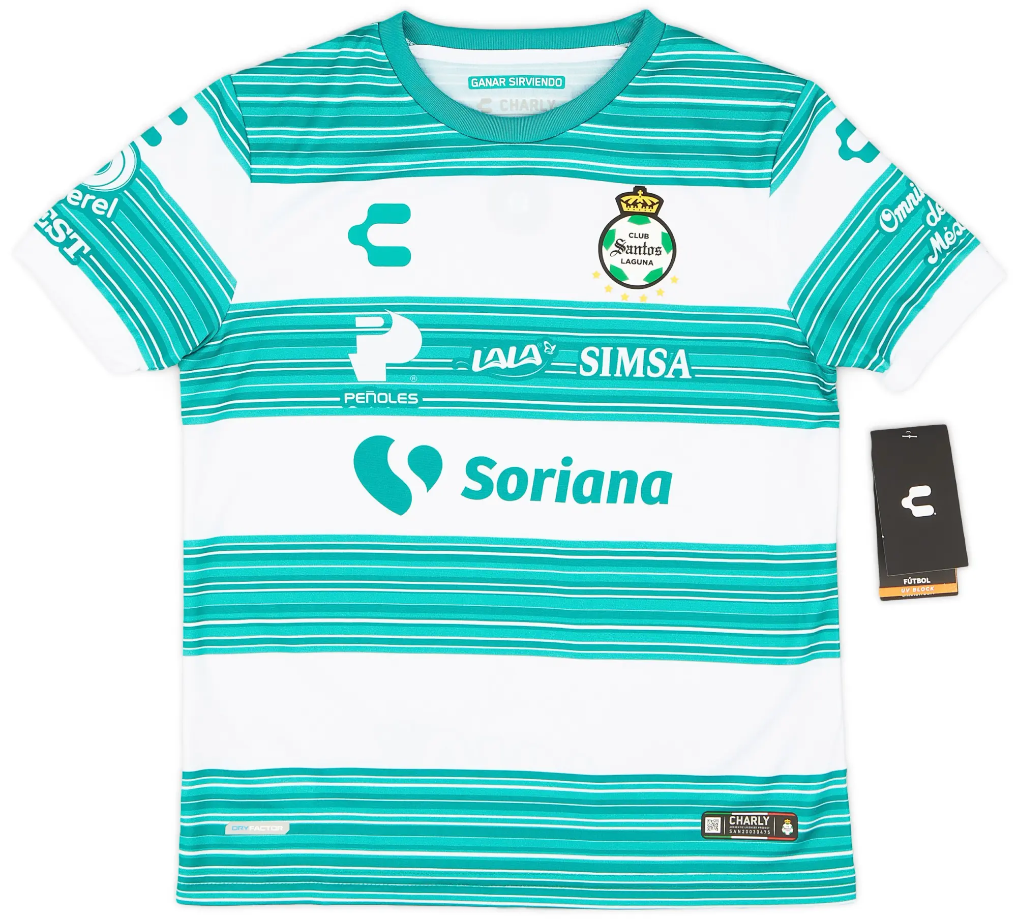 Charly 2020-21 Santos Laguna Home Shirt (M.Kids)