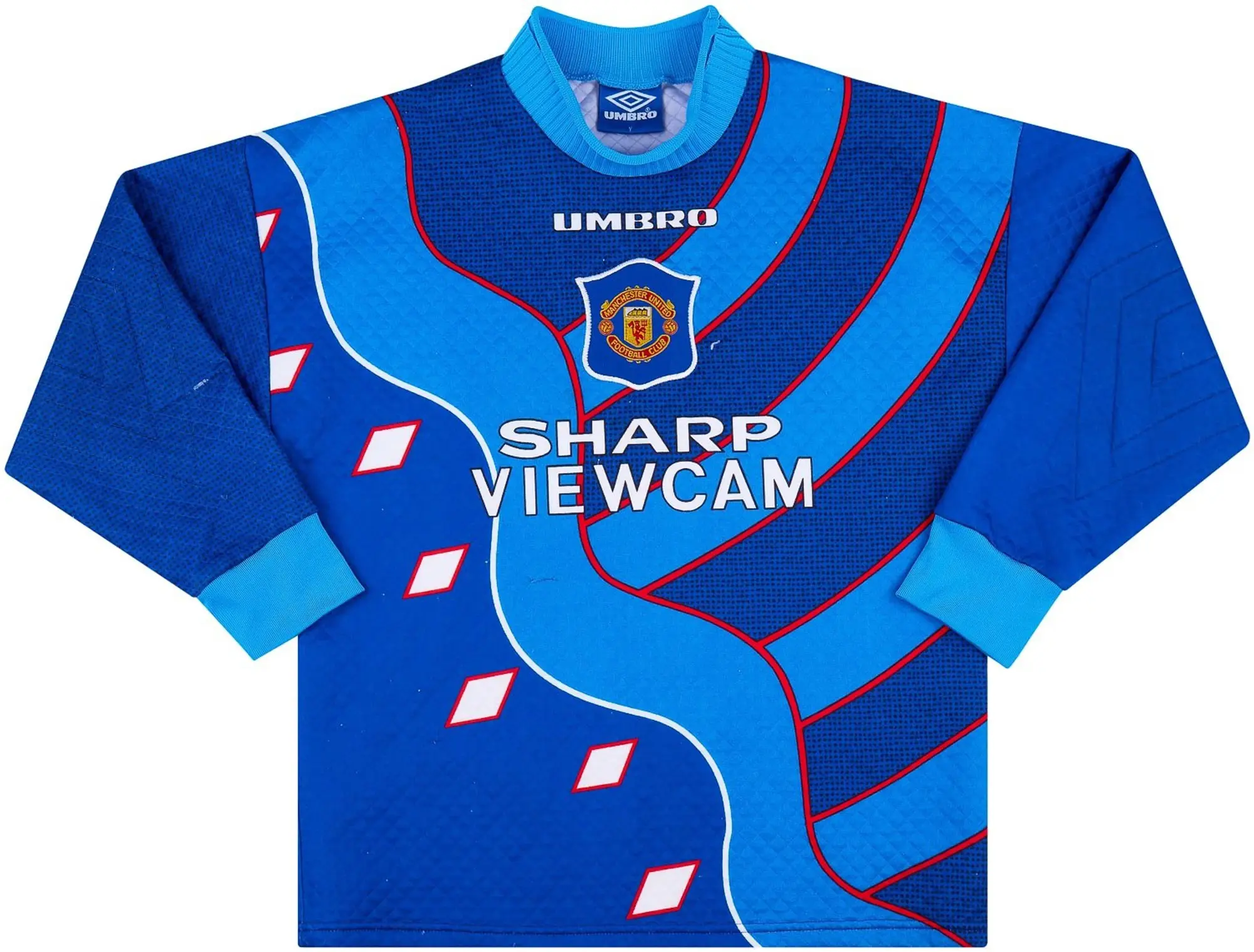 Umbro 1995-96 Manchester United GK Away Shirt - 5/10 - (Y)