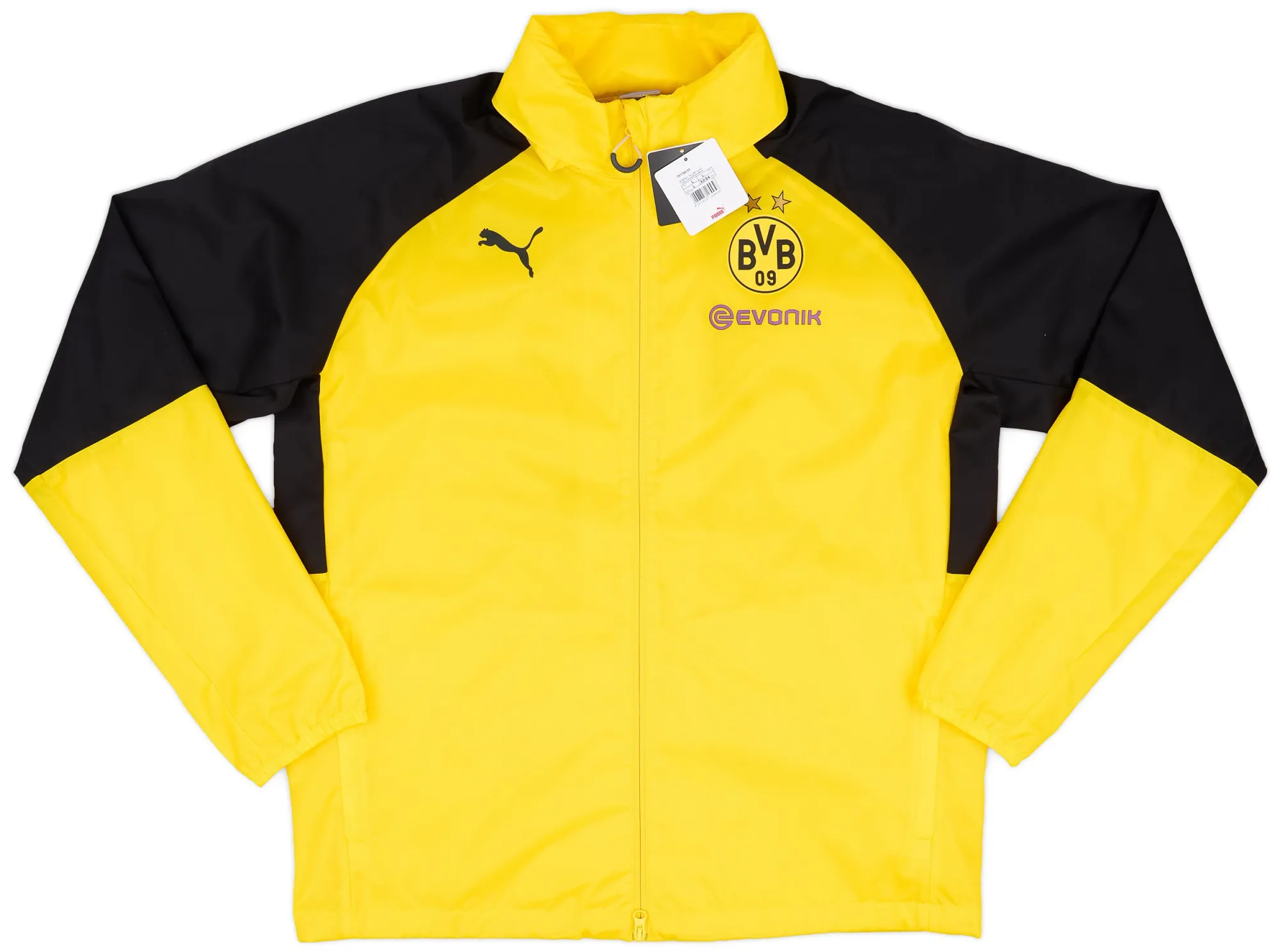 2017-18 Borussia Dortmund Puma Rain Jacket (L) 751786_01