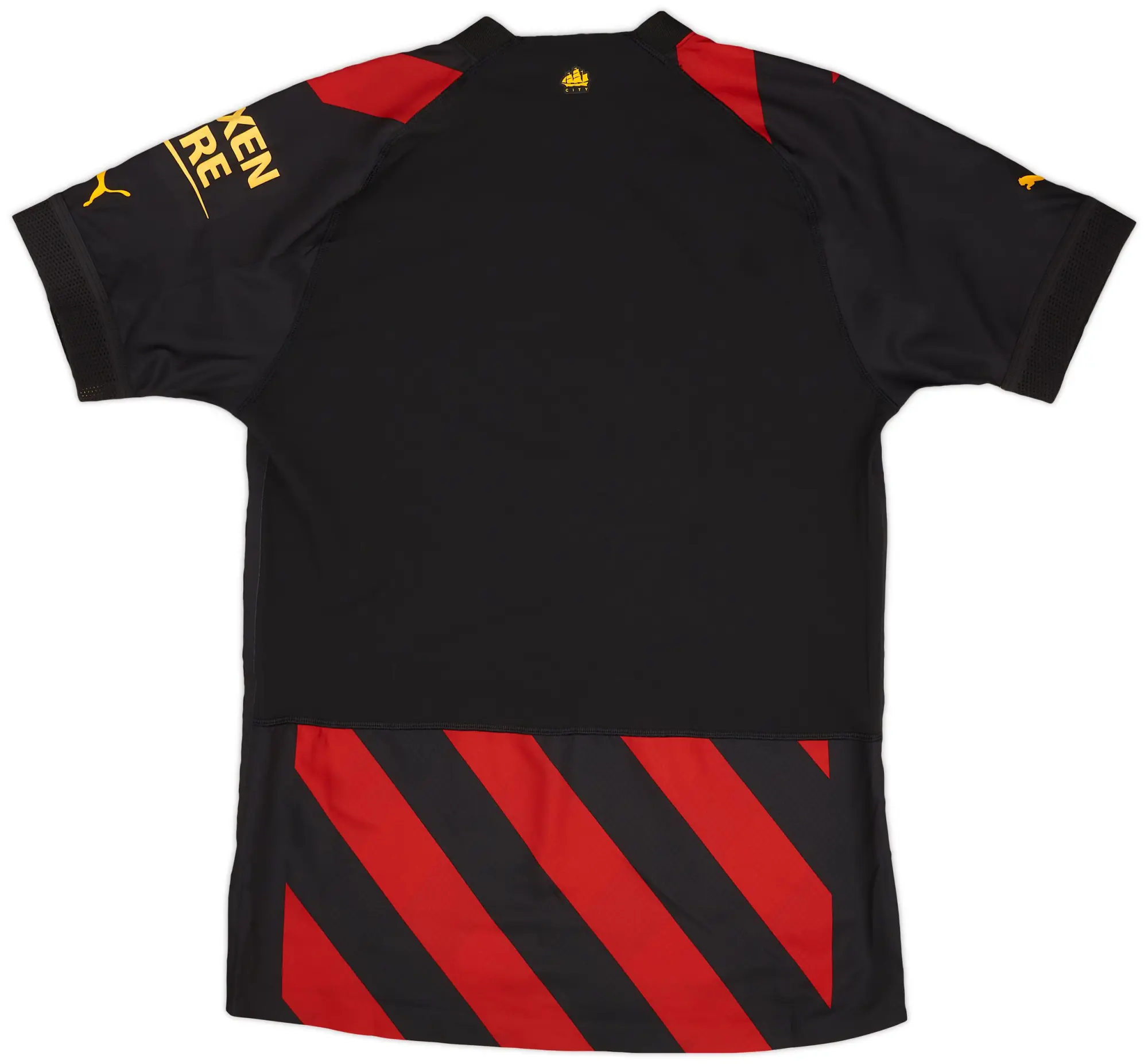 Puma 2022-23 Manchester City Player Issue Away Shirt - (M)